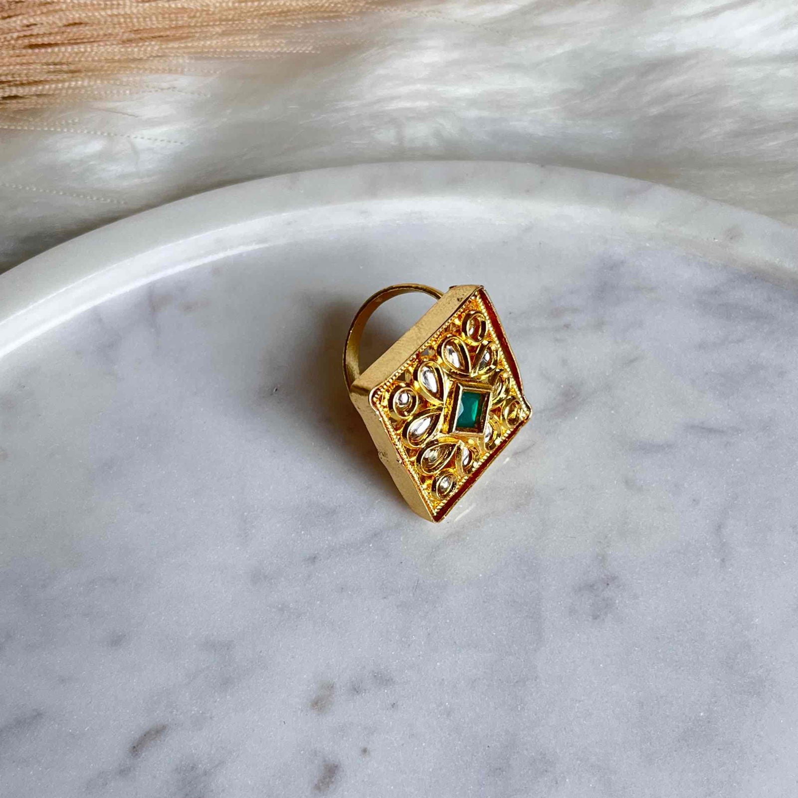Green Square Authentic Golden Ring - womaniya - Green Square Authentic Golden Ring - womaniya -  -  -  - #tag1# - #tag2# - #tag3# - #tag4#
