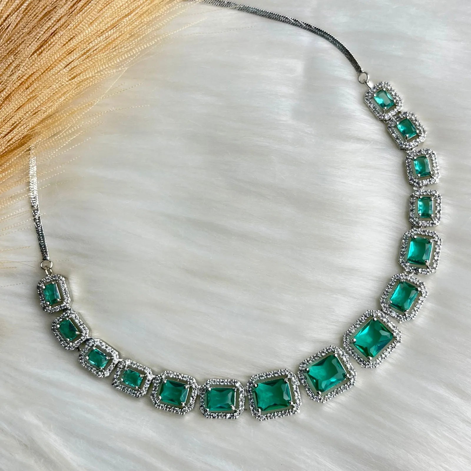 Green Square Essence Necklace - womaniya - Green Square Essence Necklace - womaniya -  -  -  - #tag1# - #tag2# - #tag3# - #tag4#