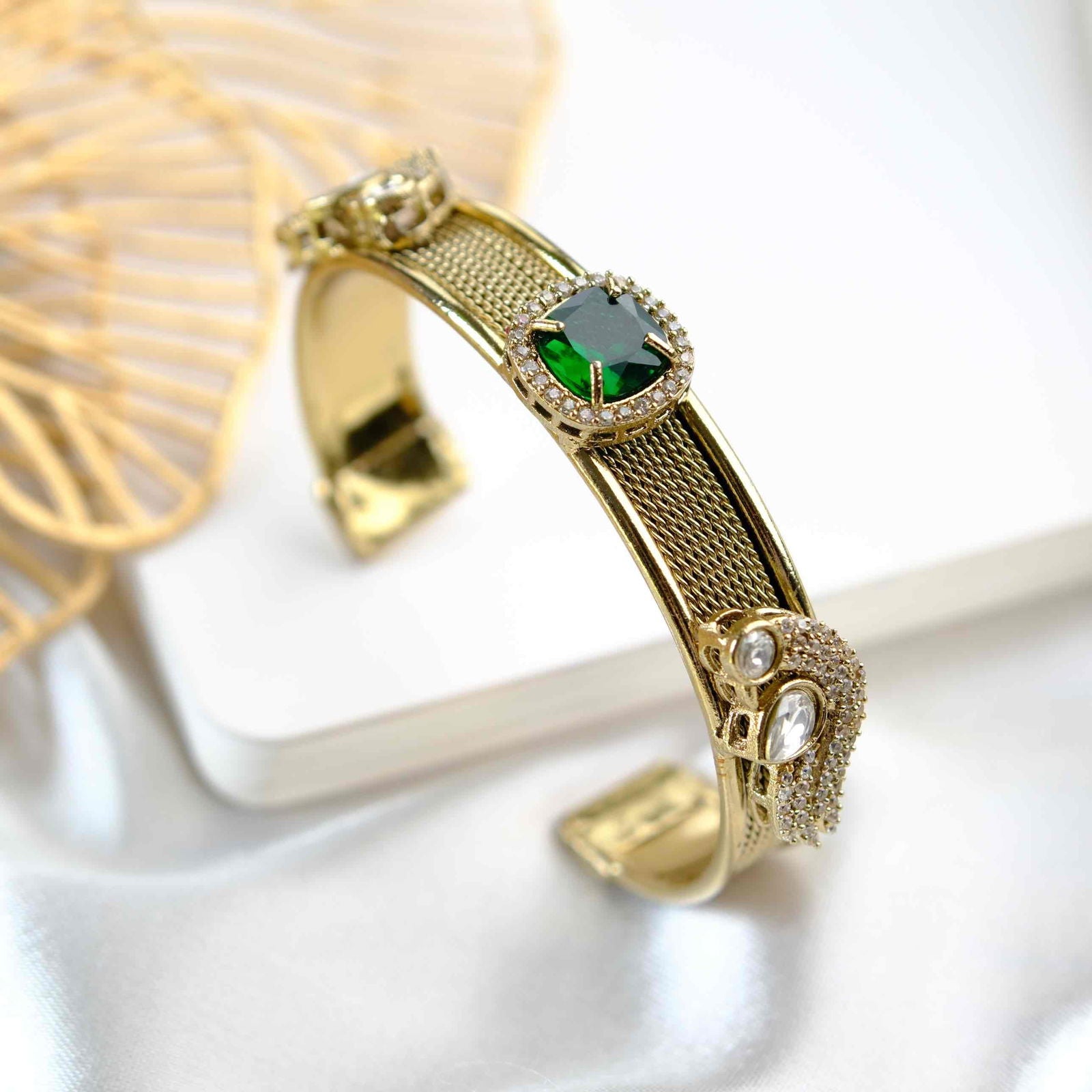 Green Suhana Fusion Bangle - womaniya - Green Suhana Fusion Bangle - womaniya -  -  -  - #tag1# - #tag2# - #tag3# - #tag4#