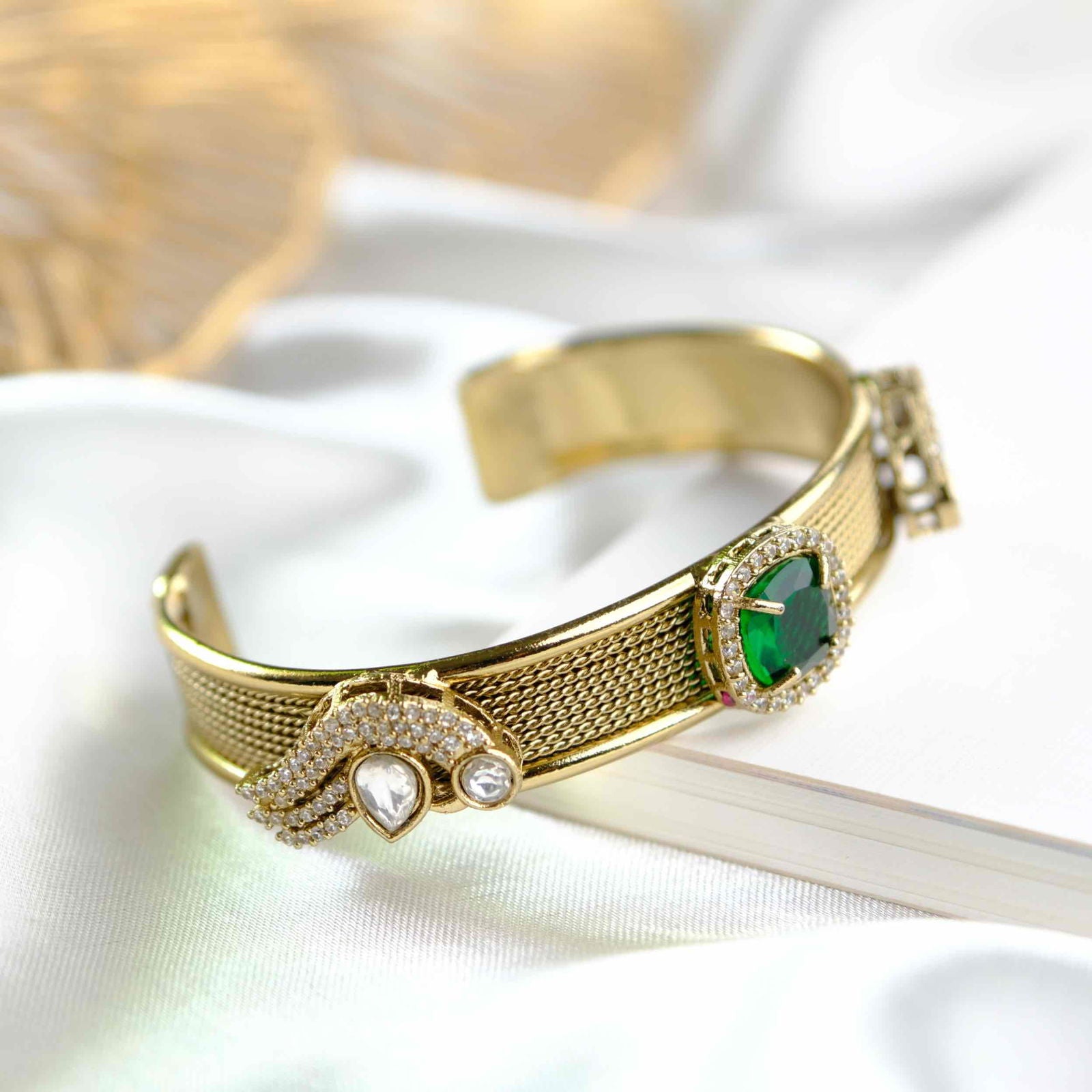 Green Suhana Fusion Bangle - womaniya - Green Suhana Fusion Bangle - womaniya -  -  -  - #tag1# - #tag2# - #tag3# - #tag4#