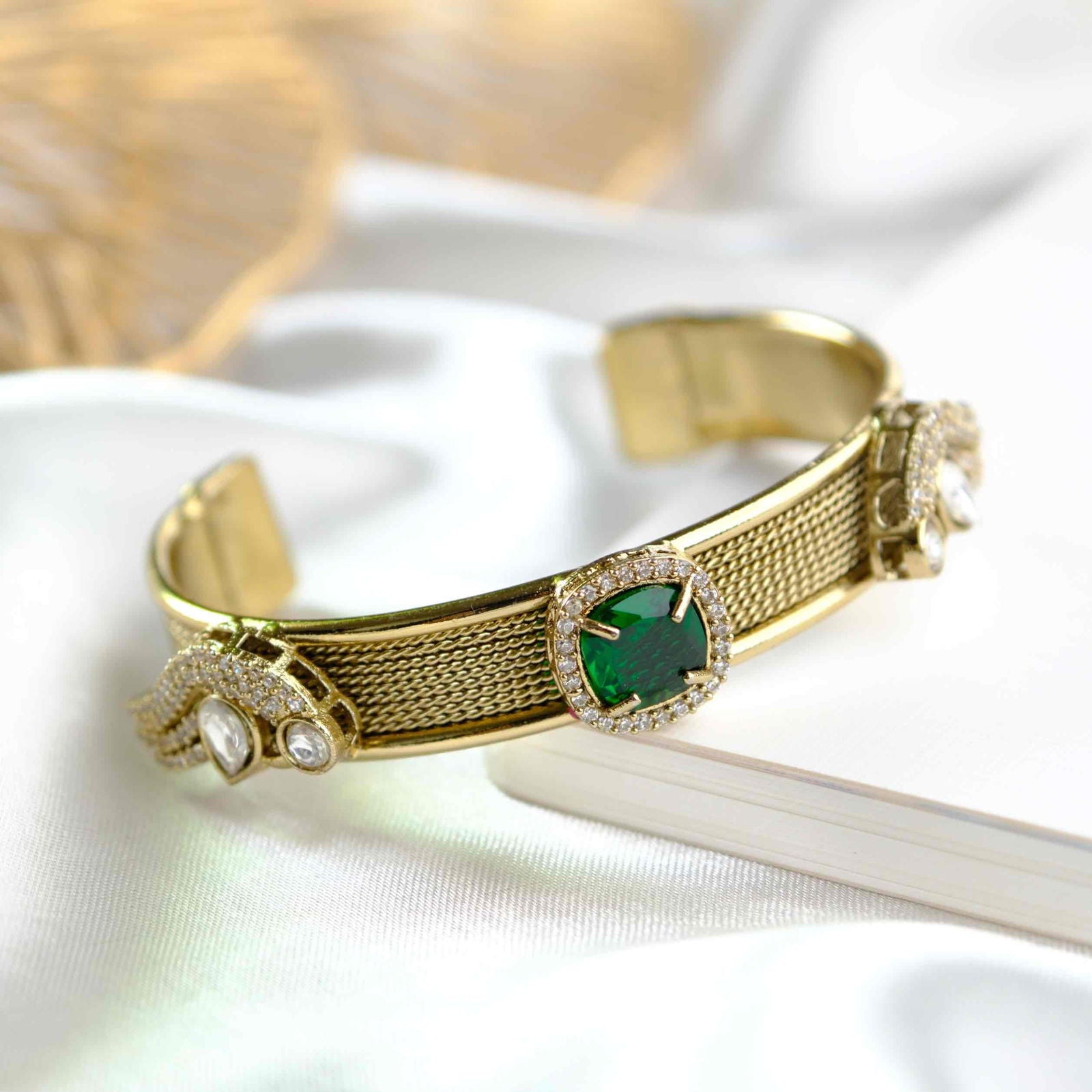 Green Suhana Fusion Bangle - womaniya - Green Suhana Fusion Bangle - womaniya -  -  -  - #tag1# - #tag2# - #tag3# - #tag4#