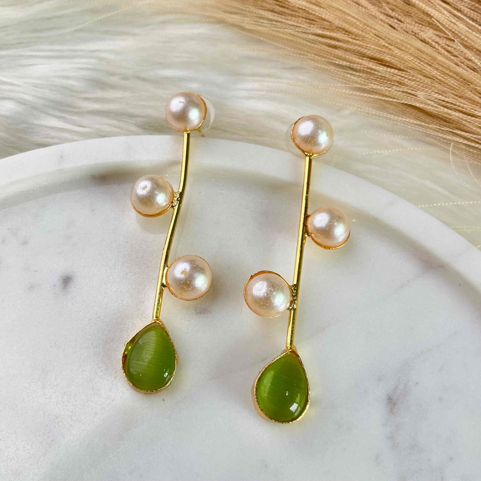 Green Triple Pearl Drop - womaniya - Green Triple Pearl Drop - womaniya -  -  -  - #tag1# - #tag2# - #tag3# - #tag4#