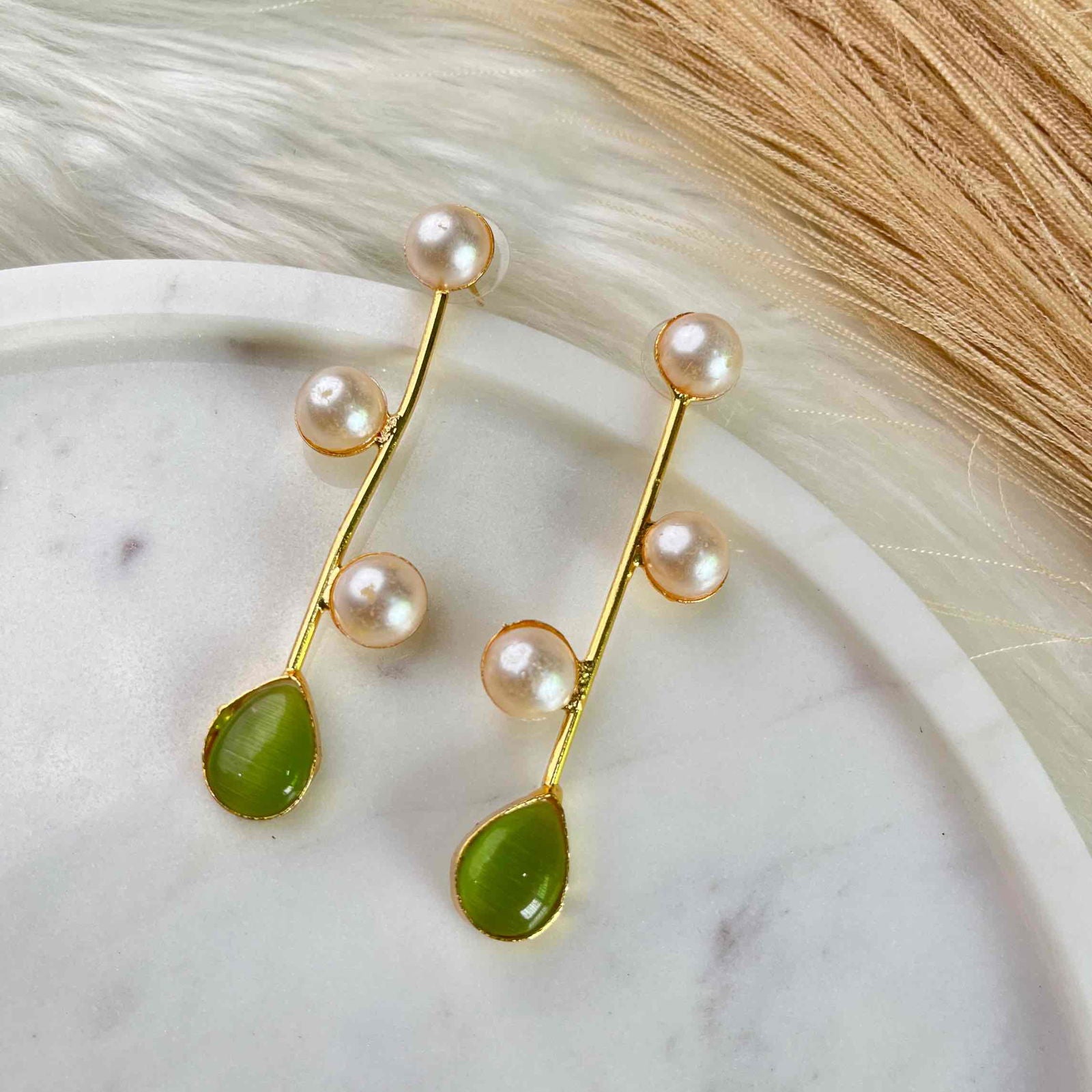 Green Triple Pearl Drop - womaniya - Green Triple Pearl Drop - womaniya -  -  -  - #tag1# - #tag2# - #tag3# - #tag4#
