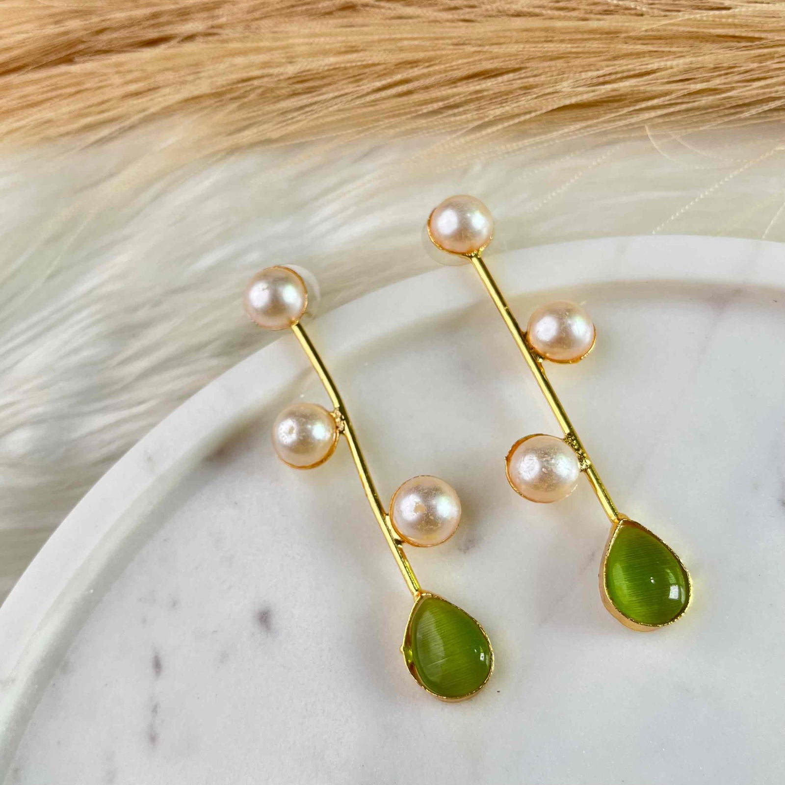 Green Triple Pearl Drop - womaniya - Green Triple Pearl Drop - womaniya -  -  -  - #tag1# - #tag2# - #tag3# - #tag4#