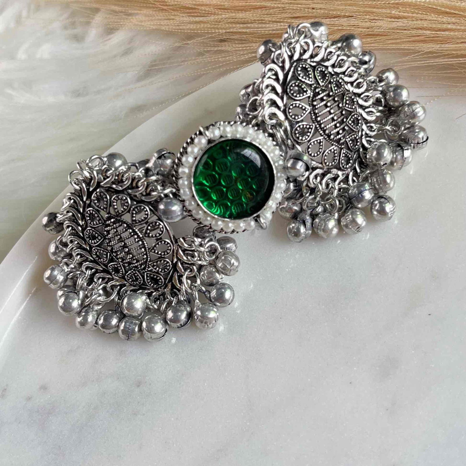 Green Twin Arc Ring - womaniya - Green Twin Arc Ring - womaniya -  -  -  - #tag1# - #tag2# - #tag3# - #tag4#