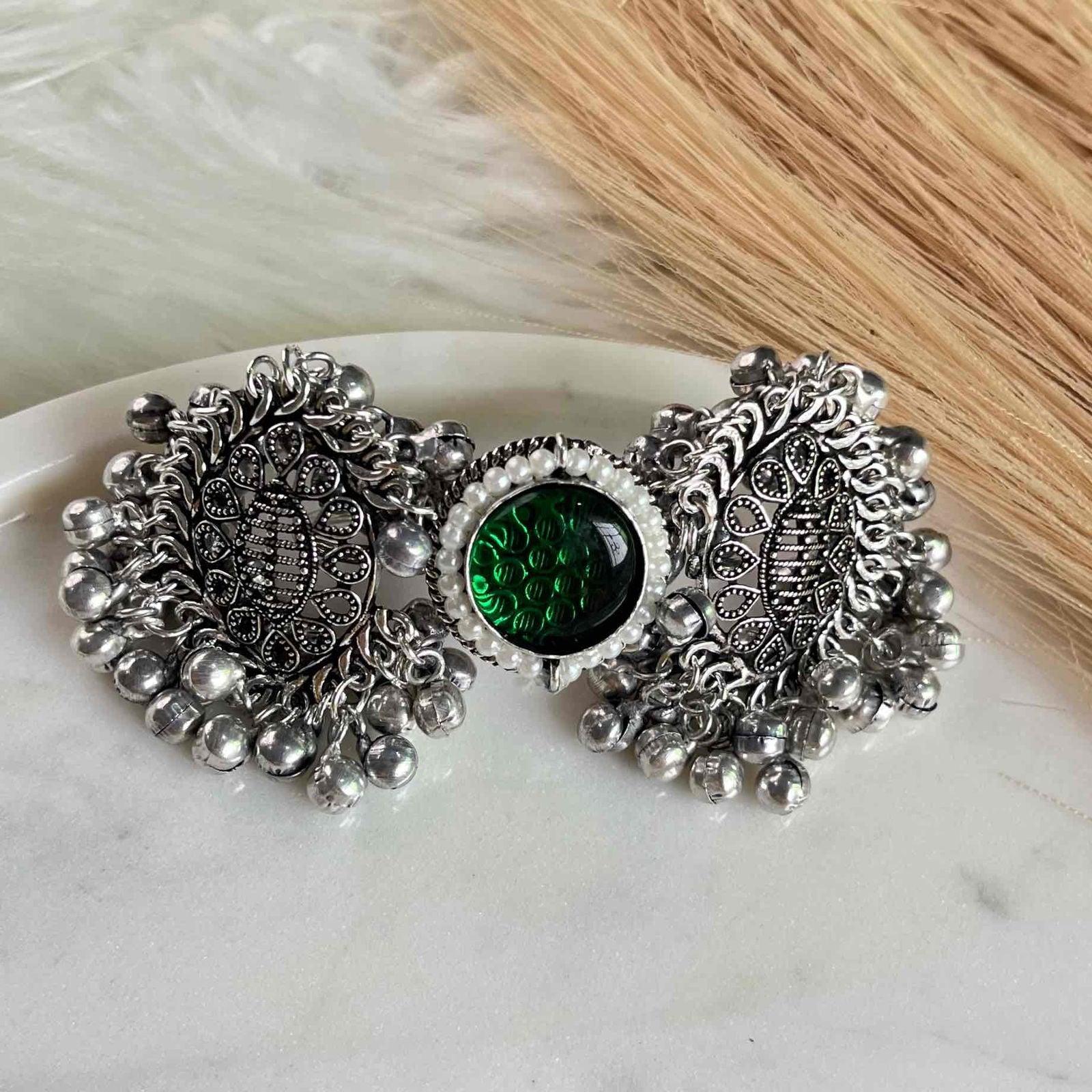 Green Twin Arc Ring - womaniya - Green Twin Arc Ring - womaniya -  -  -  - #tag1# - #tag2# - #tag3# - #tag4#