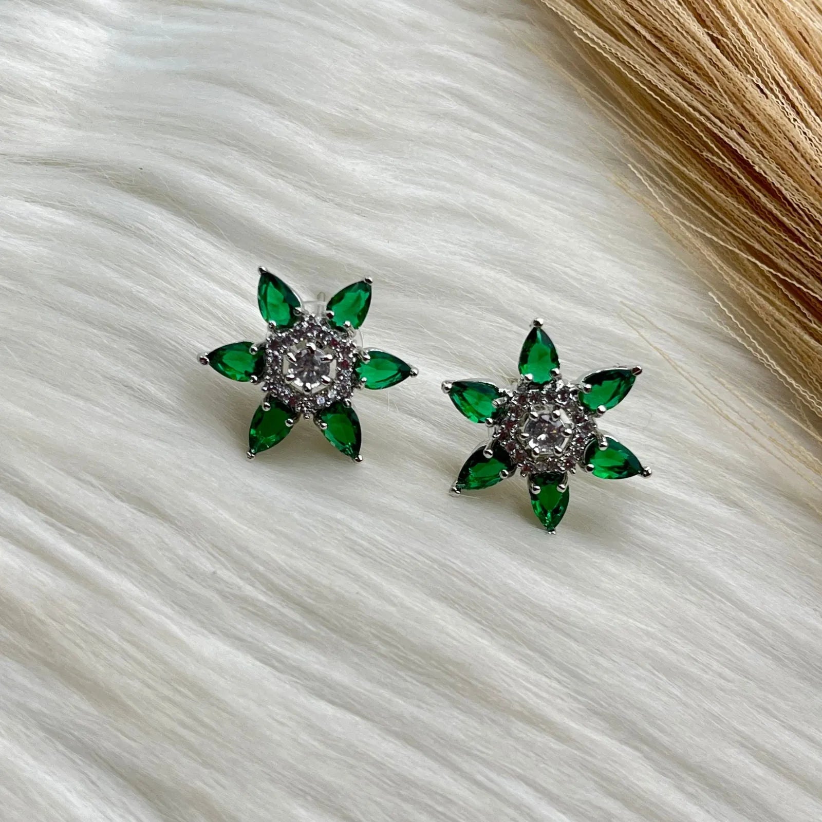 Green Vivid Flora Studs - womaniya - Green Vivid Flora Studs - womaniya -  -  -  - #tag1# - #tag2# - #tag3# - #tag4#