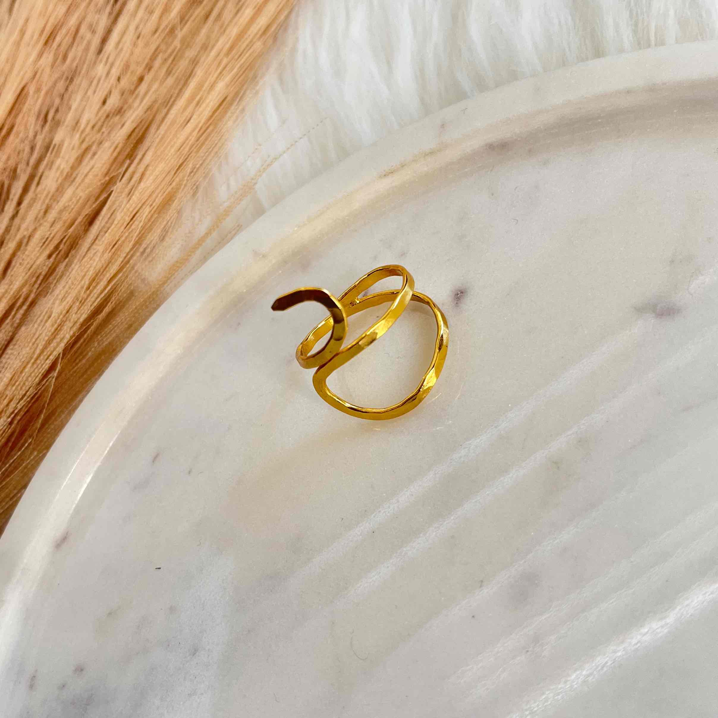 Bling Bloom Ring (Adjustable)