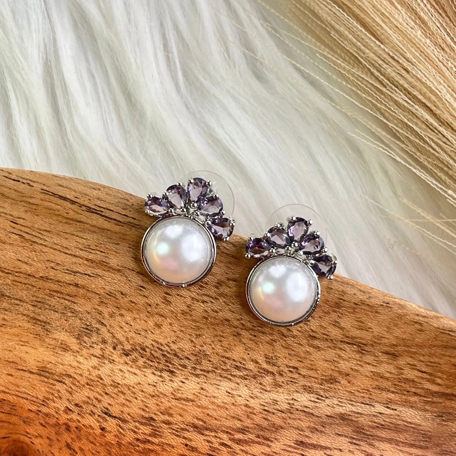 Lavender Gilded Pearl Spark Studs - womaniya - Lavender Gilded Pearl Spark Studs - womaniya -  -  -  - #tag1# - #tag2# - #tag3# - #tag4#