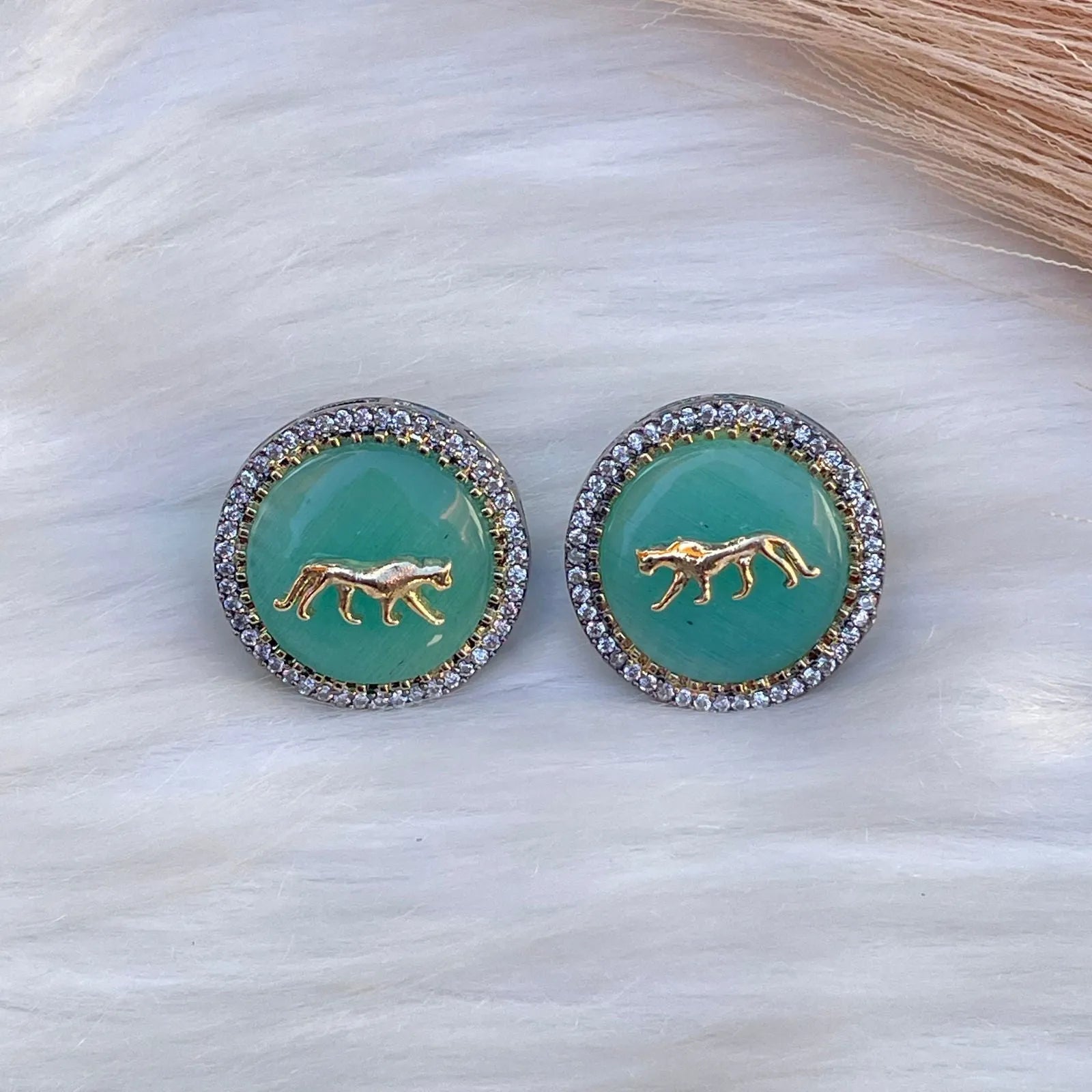 Mint Round Jaguar Studs - womaniya - Mint Round Jaguar Studs - womaniya -  -  -  - #tag1# - #tag2# - #tag3# - #tag4#