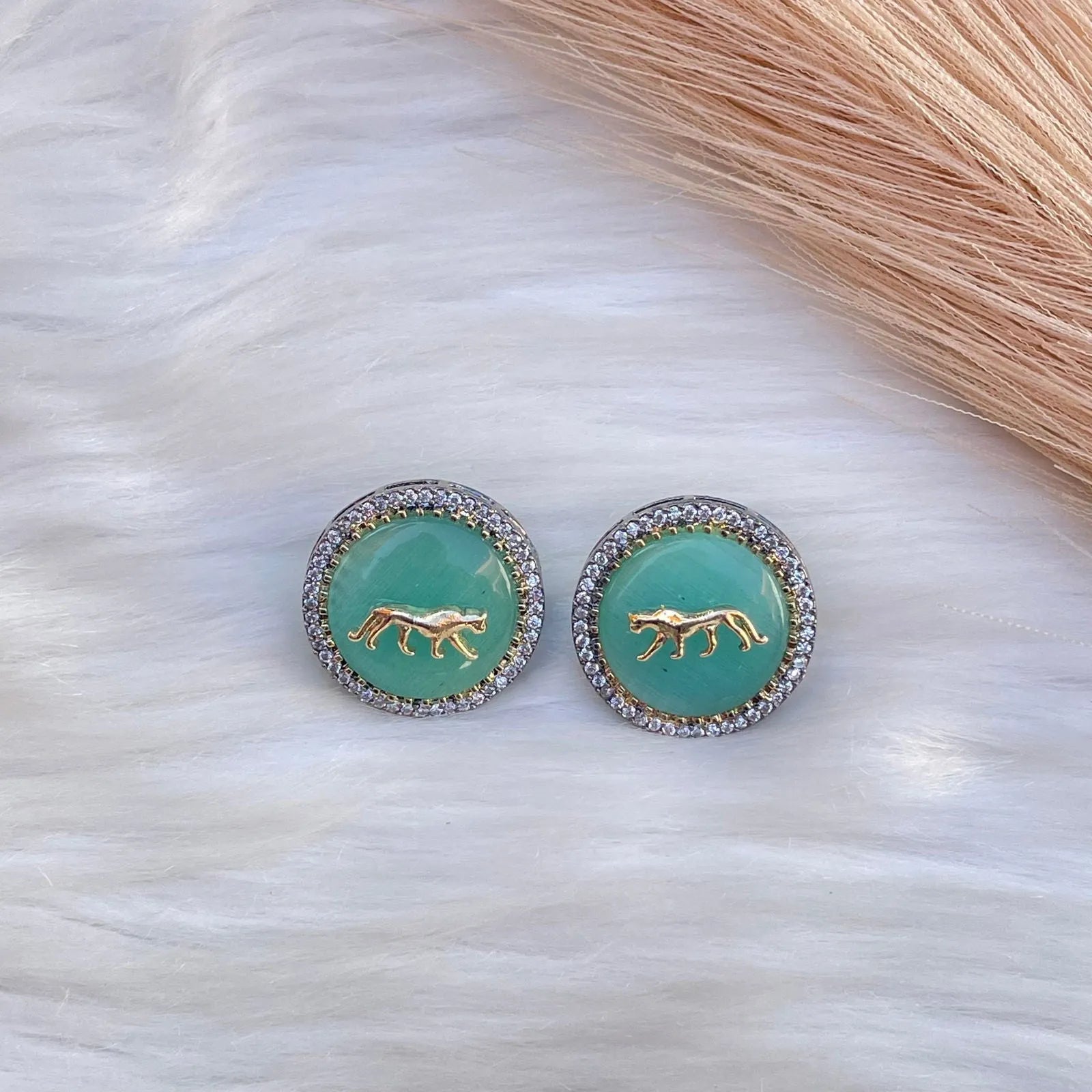 Mint Round Jaguar Studs - womaniya - Mint Round Jaguar Studs - womaniya -  -  -  - #tag1# - #tag2# - #tag3# - #tag4#