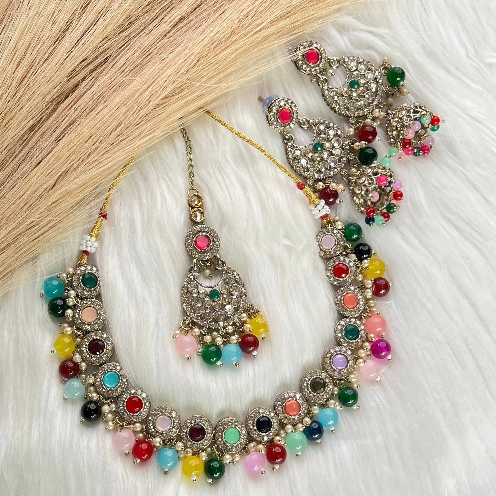 Multicolor Darbar Kundan Set - womaniya - Multicolor Darbar Kundan Set - womaniya -  -  -  - #tag1# - #tag2# - #tag3# - #tag4#