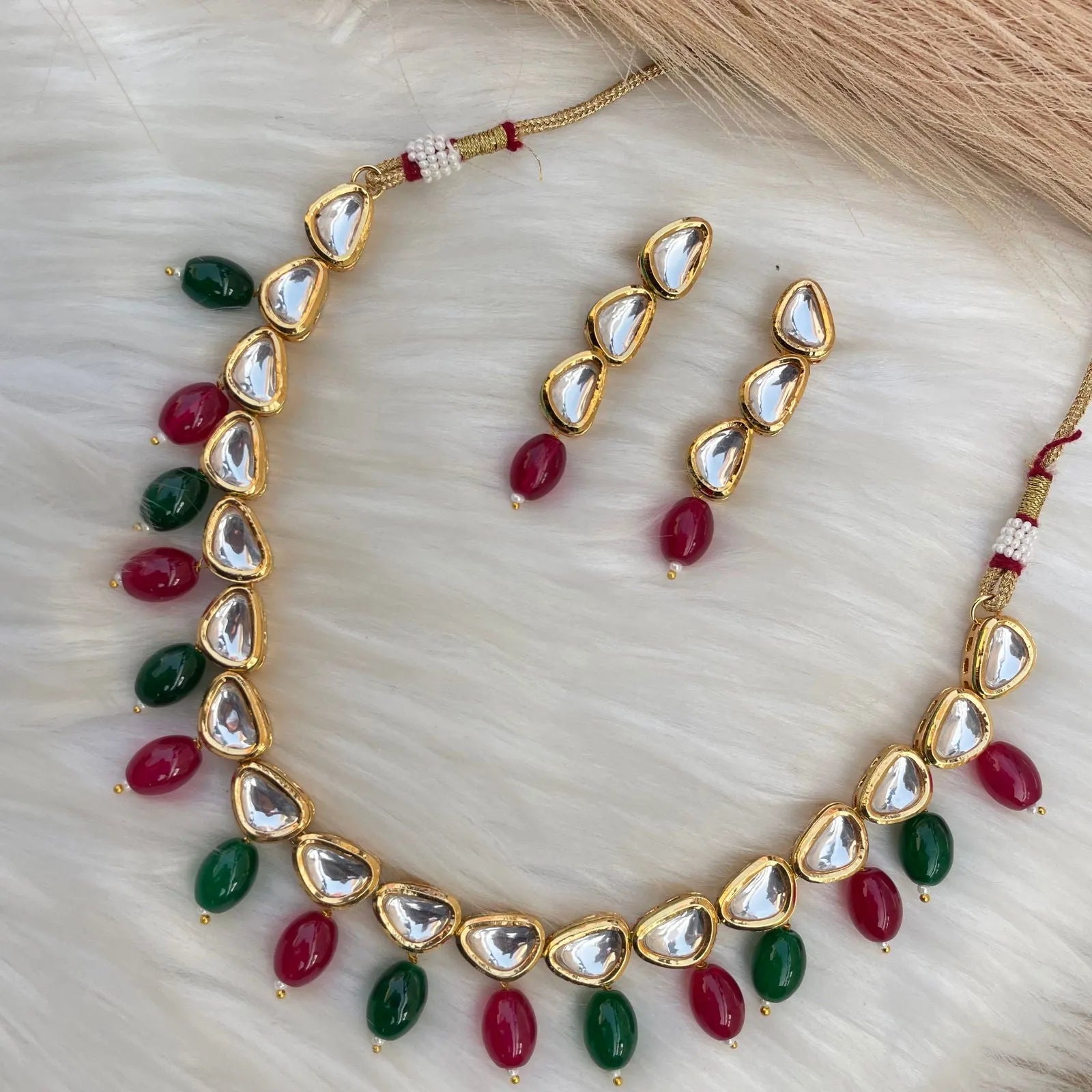 Multicolor Royal Riwaaz Necklace Set - womaniya - Multicolor Royal Riwaaz Necklace Set - womaniya -  -  -  - #tag1# - #tag2# - #tag3# - #tag4#