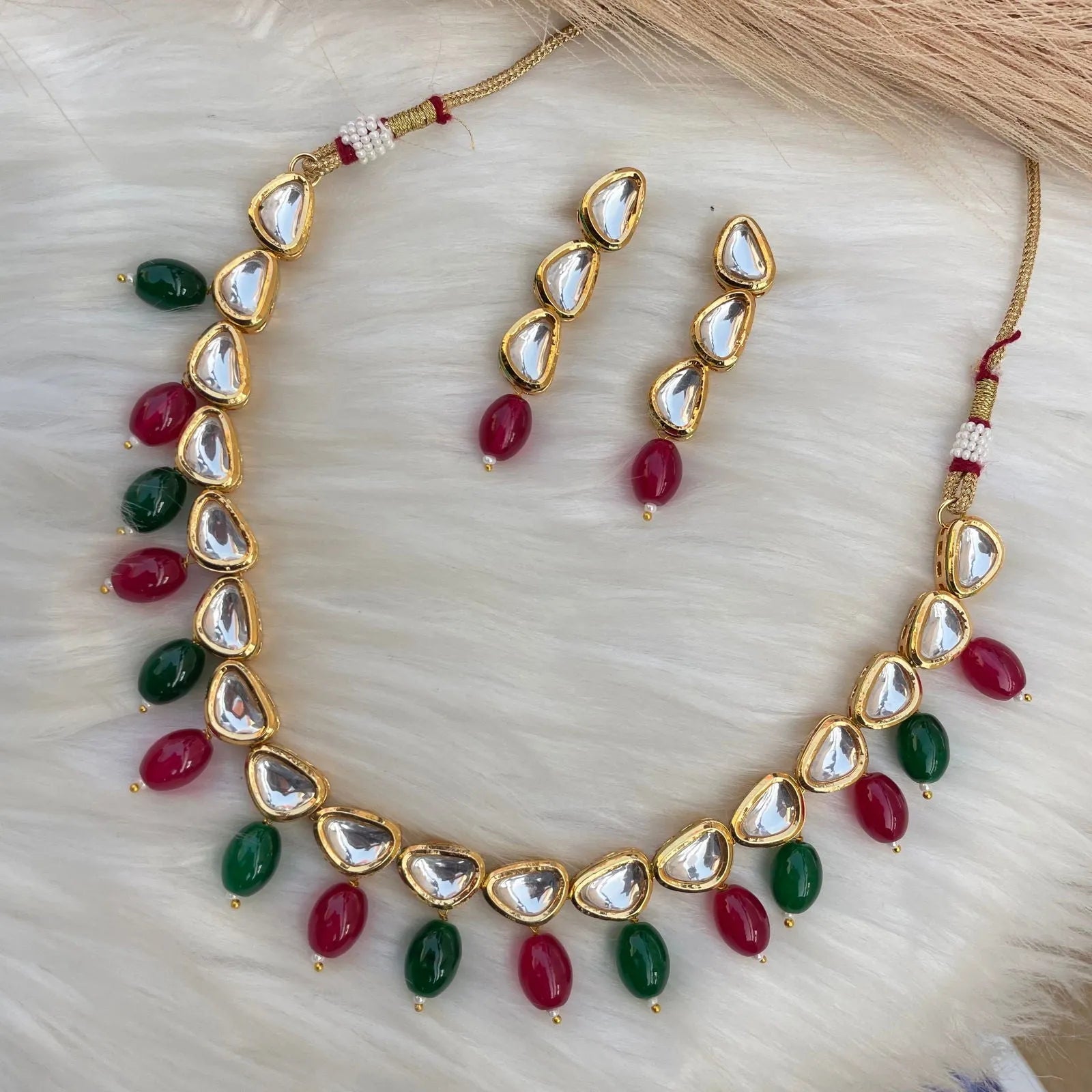 Multicolor Royal Riwaaz Necklace Set - womaniya - Multicolor Royal Riwaaz Necklace Set - womaniya -  -  -  - #tag1# - #tag2# - #tag3# - #tag4#