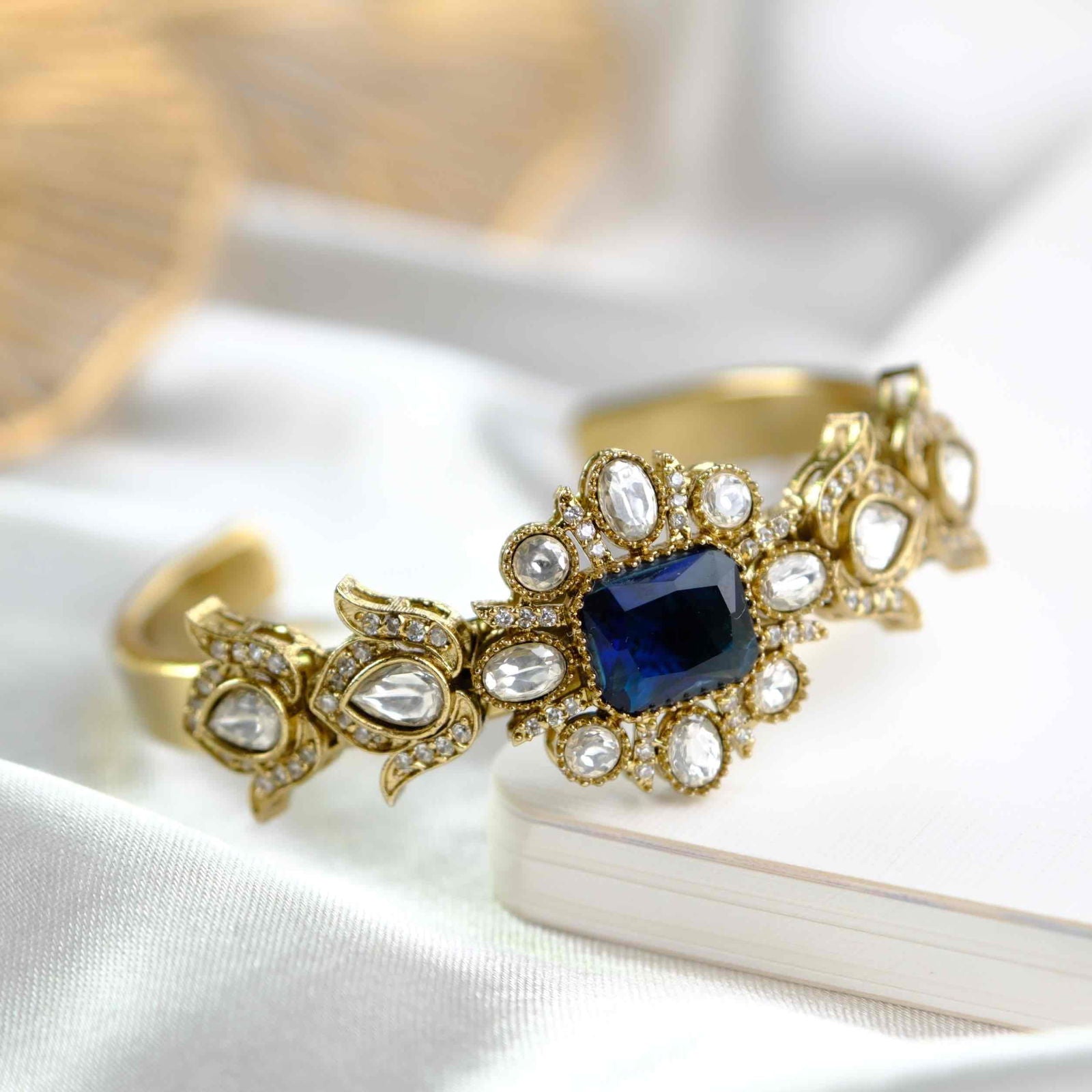 Navy Blue Aisha Fusion Bangle - womaniya - Navy Blue Aisha Fusion Bangle - womaniya -  -  -  - #tag1# - #tag2# - #tag3# - #tag4#