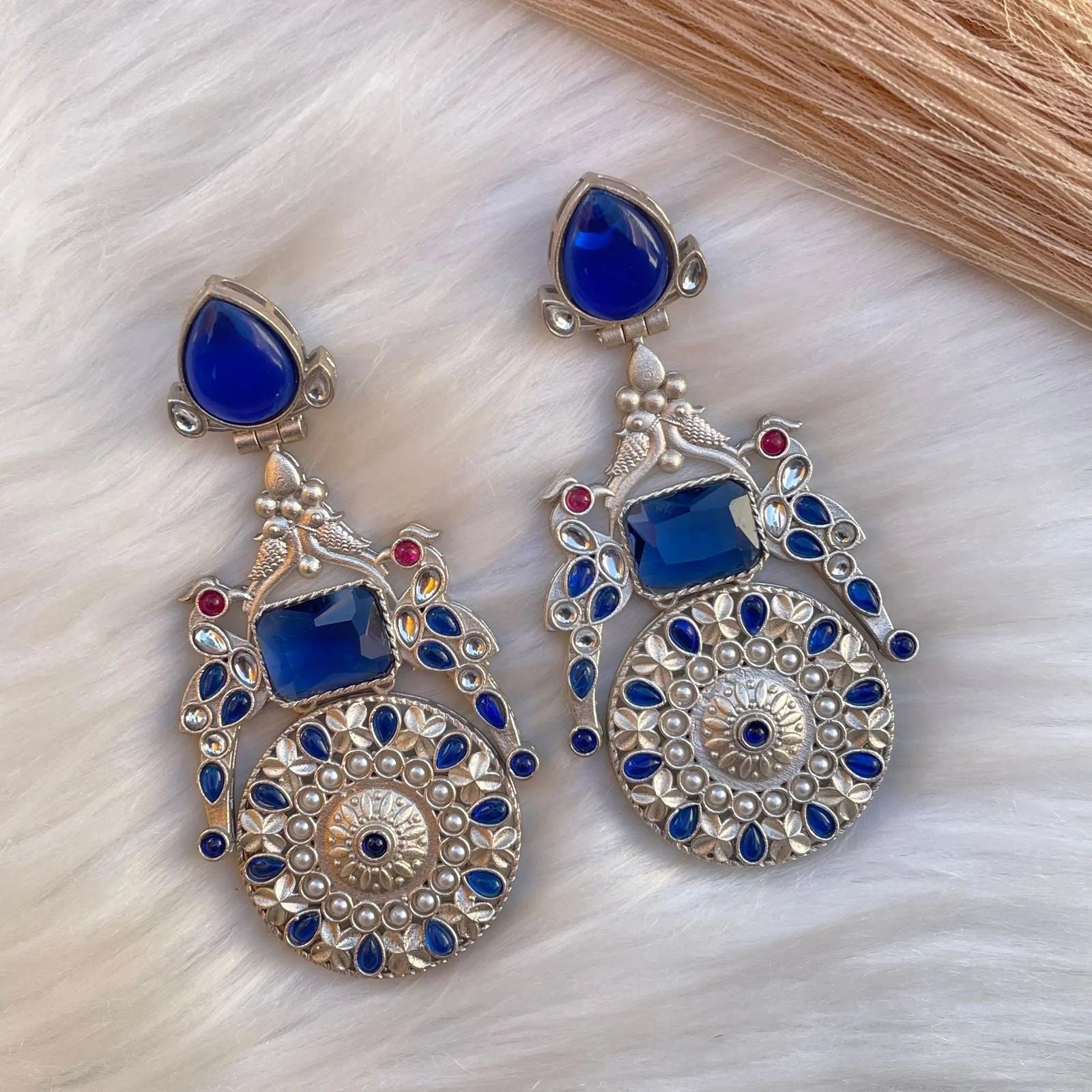 Navy Blue Flamingo Charm Earrings - womaniya - Navy Blue Flamingo Charm Earrings - womaniya -  -  -  - #tag1# - #tag2# - #tag3# - #tag4#