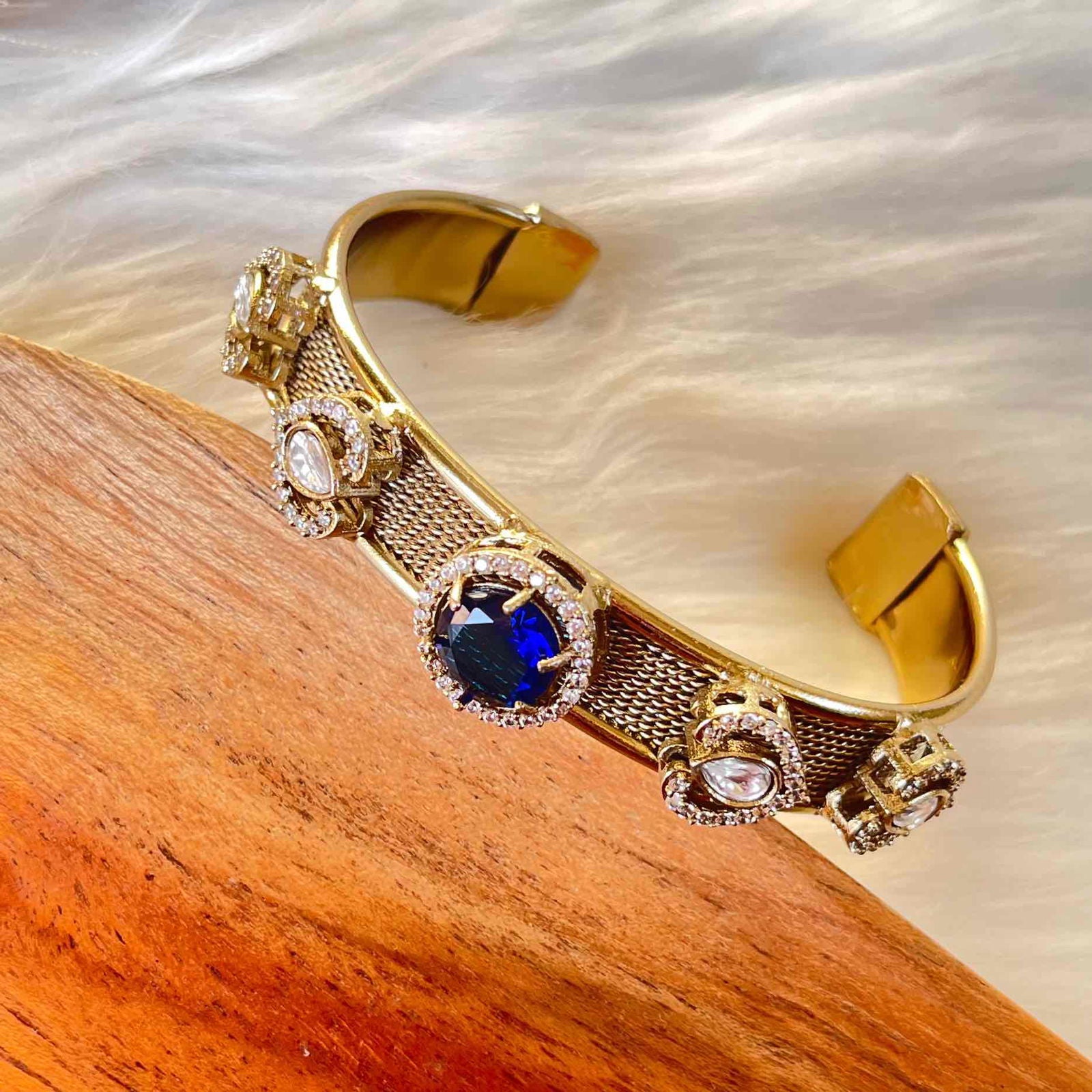 Navy Blue Heart Fusion Bangle - womaniya - Navy Blue Heart Fusion Bangle - womaniya -  -  -  - #tag1# - #tag2# - #tag3# - #tag4#