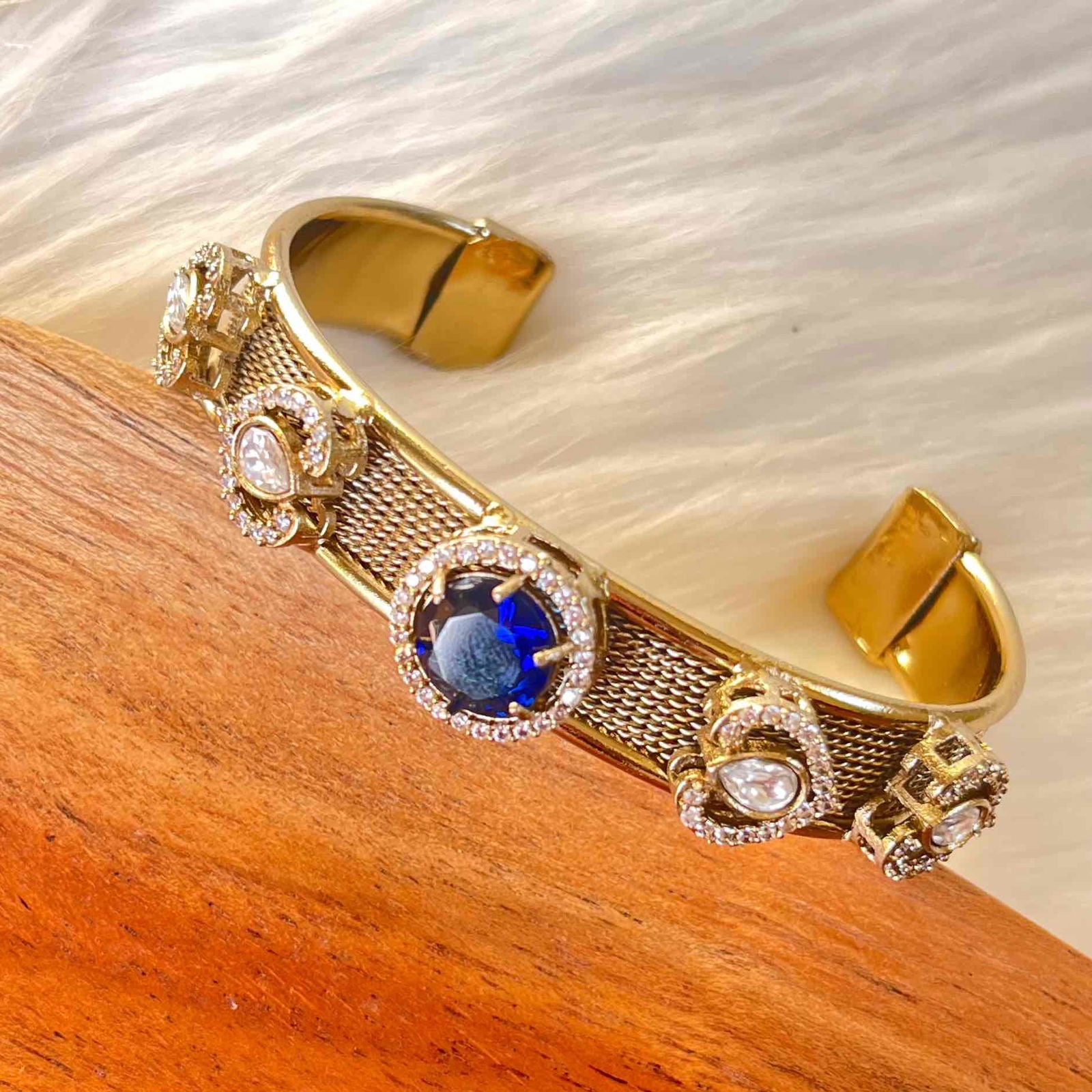 Navy Blue Heart Fusion Bangle - womaniya - Navy Blue Heart Fusion Bangle - womaniya -  -  -  - #tag1# - #tag2# - #tag3# - #tag4#
