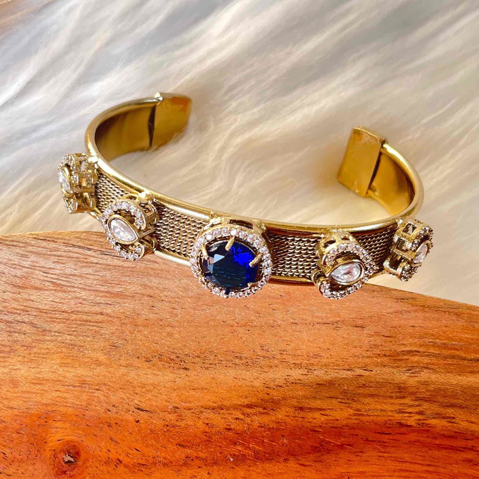 Navy Blue Heart Fusion Bangle - womaniya - Navy Blue Heart Fusion Bangle - womaniya -  -  -  - #tag1# - #tag2# - #tag3# - #tag4#