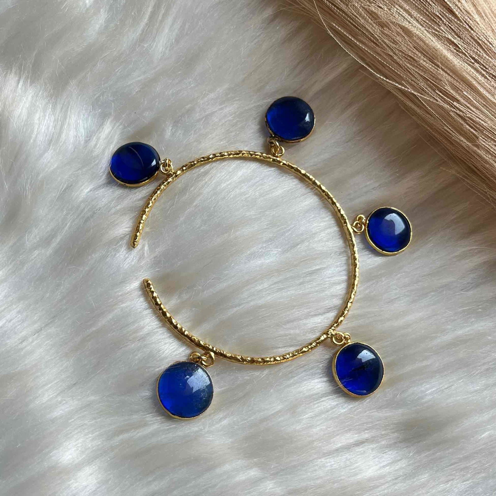 Navy Blue Round Golden Bracelet - womaniya - Navy Blue Round Golden Bracelet - womaniya -  -  -  - #tag1# - #tag2# - #tag3# - #tag4#
