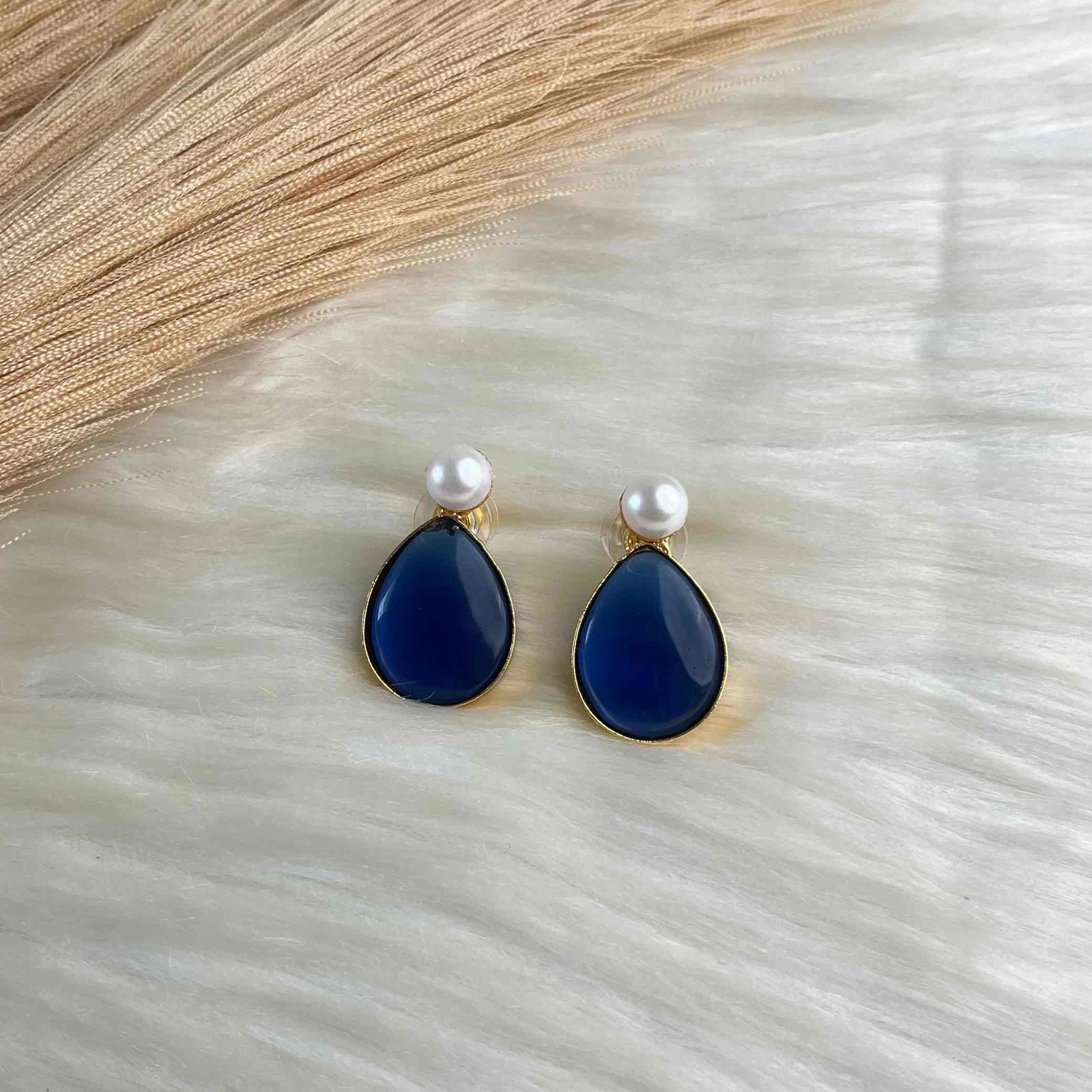 Navy Blue Sophia Drops Necklace Set - womaniya - Navy Blue Sophia Drops Necklace Set - womaniya -  -  -  - #tag1# - #tag2# - #tag3# - #tag4#