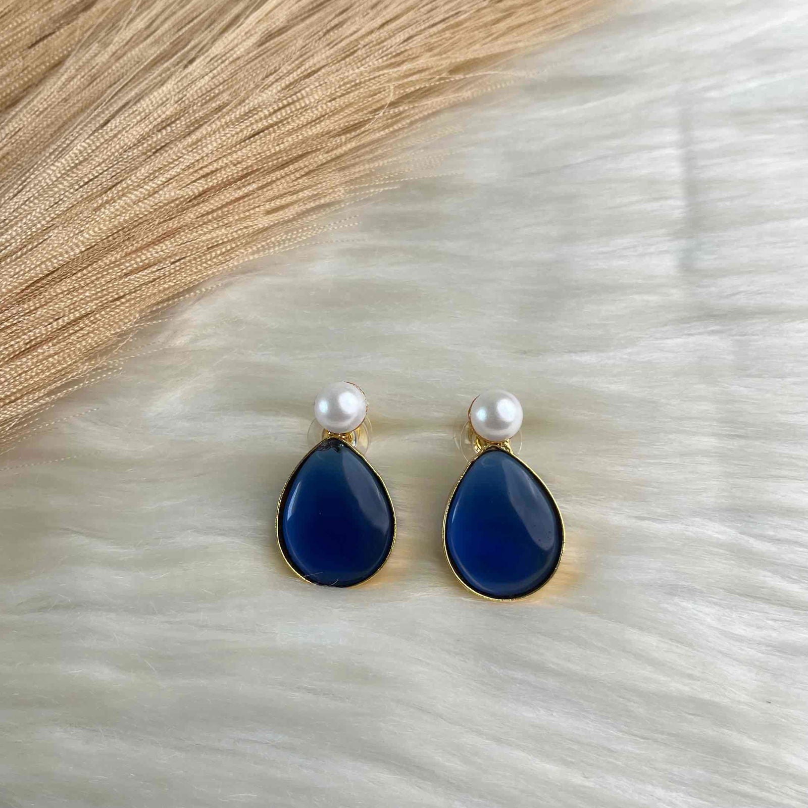 Navy Blue Sophia Drops Necklace Set - womaniya - Navy Blue Sophia Drops Necklace Set - womaniya -  -  -  - #tag1# - #tag2# - #tag3# - #tag4#
