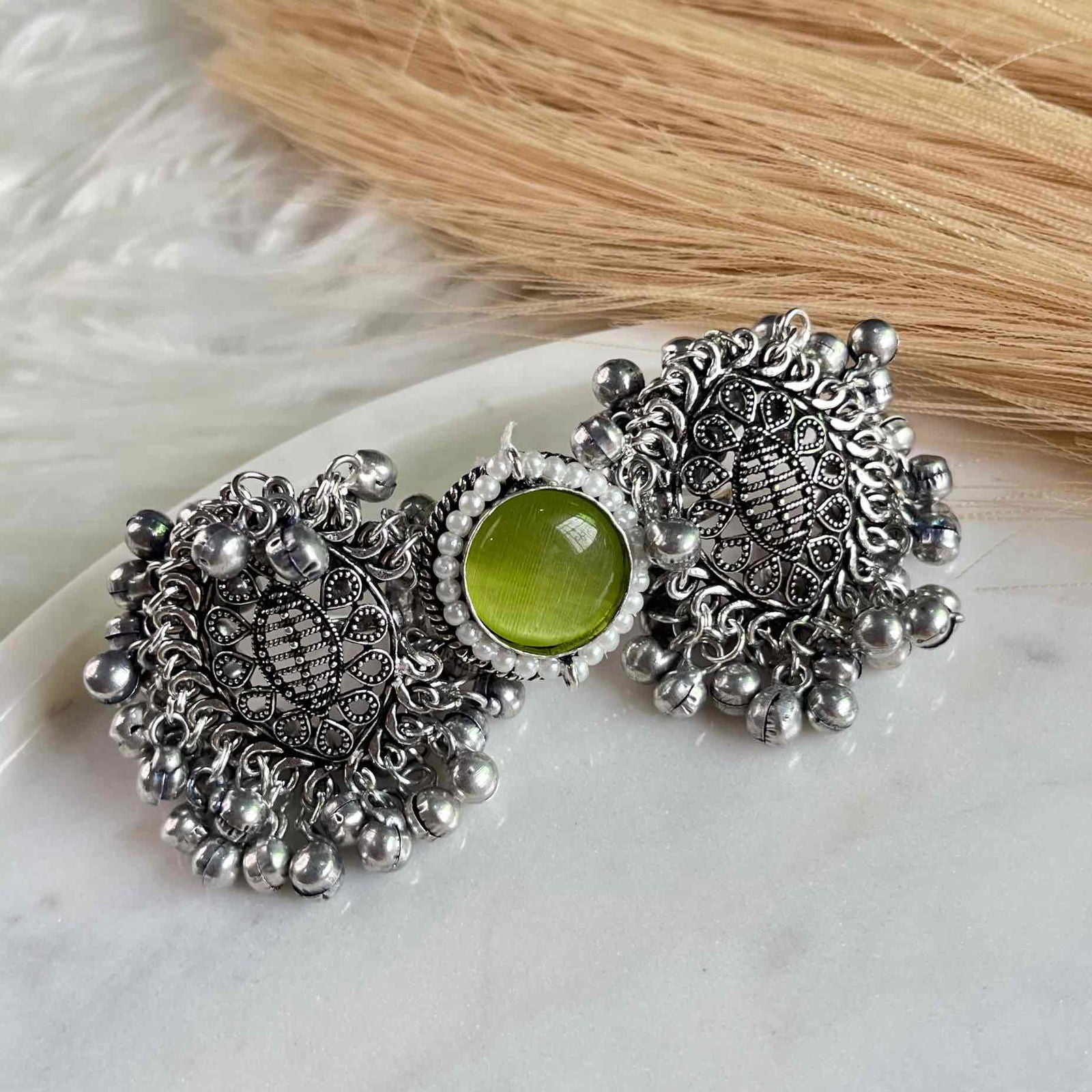 Parrot Green Twin Arc Ring - womaniya - Parrot Green Twin Arc Ring - womaniya -  -  -  - #tag1# - #tag2# - #tag3# - #tag4#