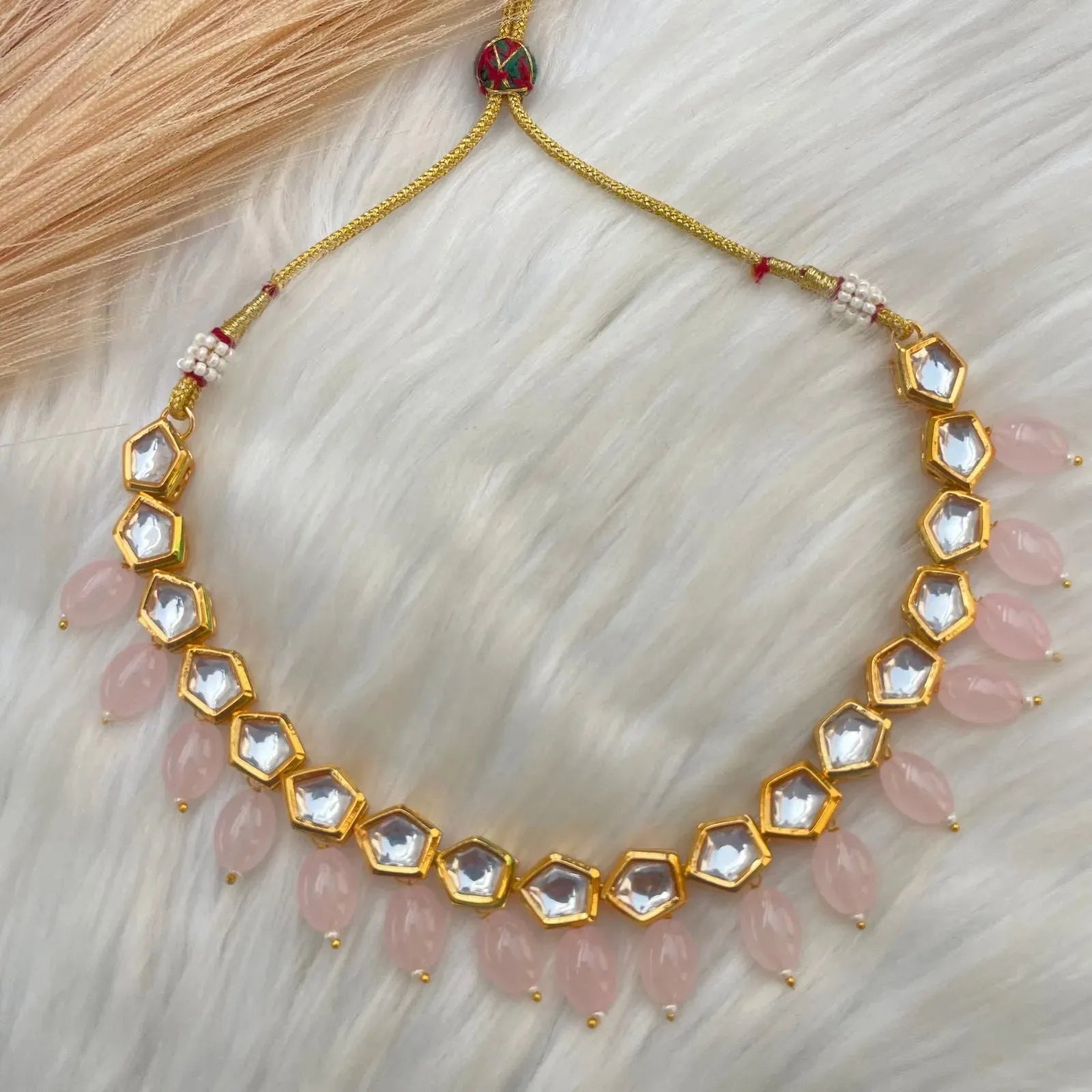 Pink Jodha Jewels Necklace Set - womaniya - Pink Jodha Jewels Necklace Set - womaniya -  -  -  - #tag1# - #tag2# - #tag3# - #tag4#