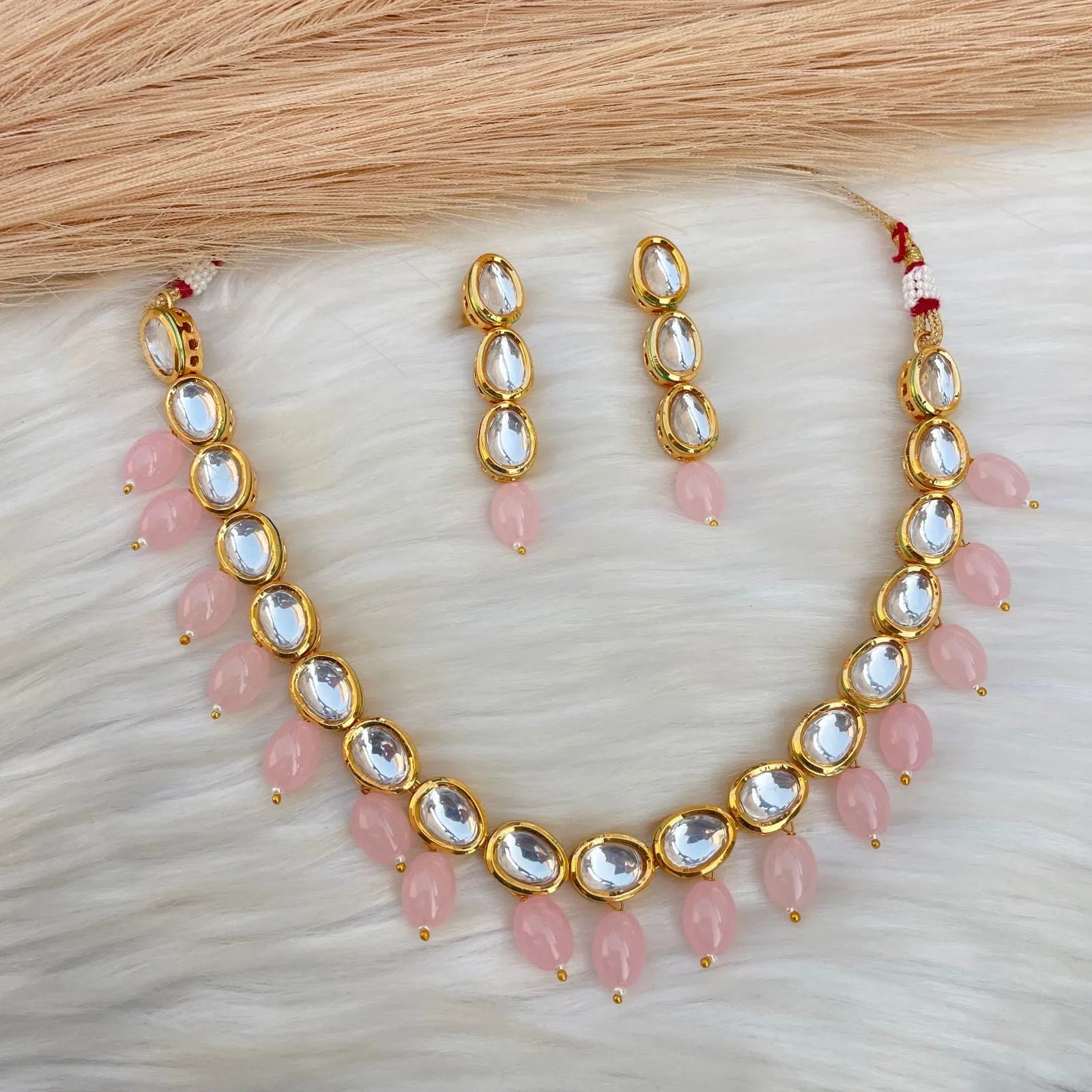 Pink Rani Mahal Necklace Set - womaniya - Pink Rani Mahal Necklace Set - womaniya -  -  -  - #tag1# - #tag2# - #tag3# - #tag4#