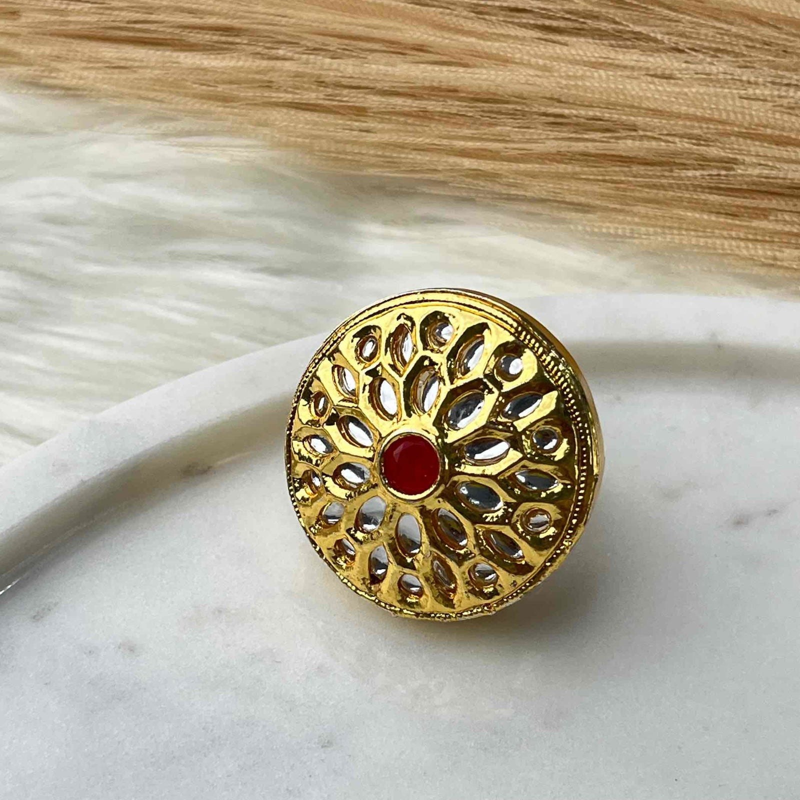 Pink Round Flower Golden Ring - womaniya - Pink Round Flower Golden Ring - womaniya -  -  -  - #tag1# - #tag2# - #tag3# - #tag4#