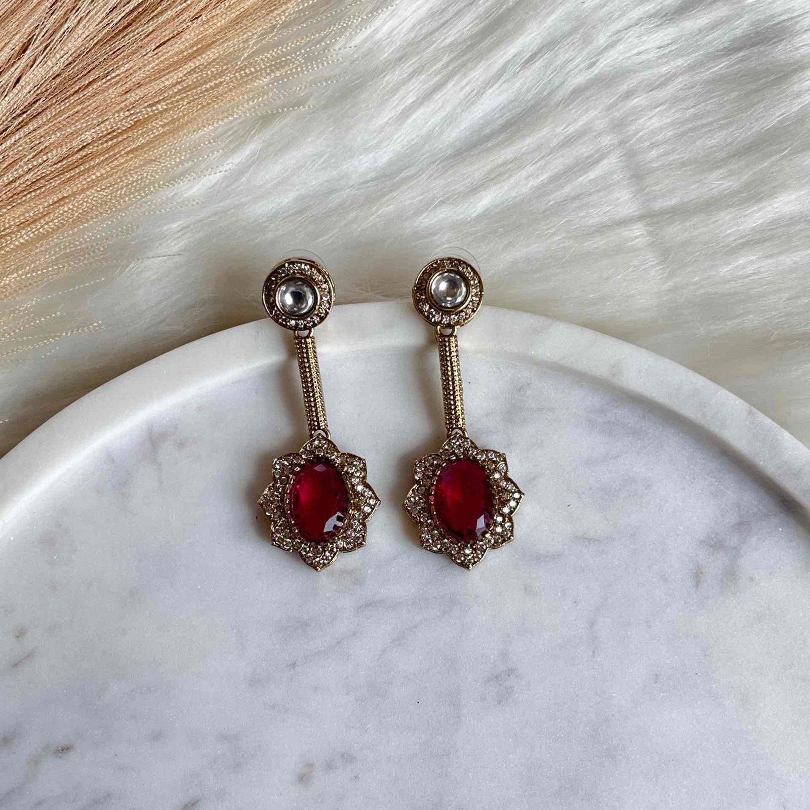 Pink Round Fusion AD Earrings - womaniya - Pink Round Fusion AD Earrings - womaniya -  -  -  - #tag1# - #tag2# - #tag3# - #tag4#