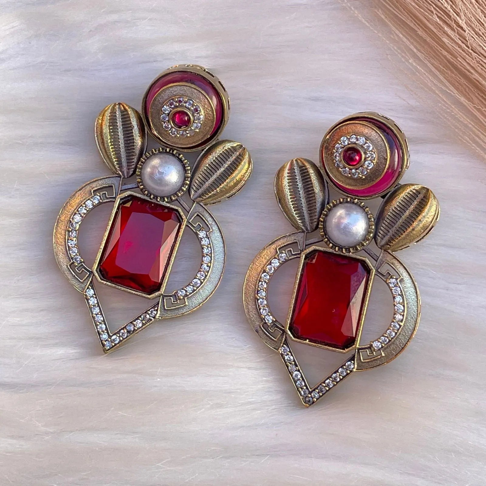 Pink Scarlet Bloom Earrings - womaniya - Pink Scarlet Bloom Earrings - womaniya -  -  -  - #tag1# - #tag2# - #tag3# - #tag4#