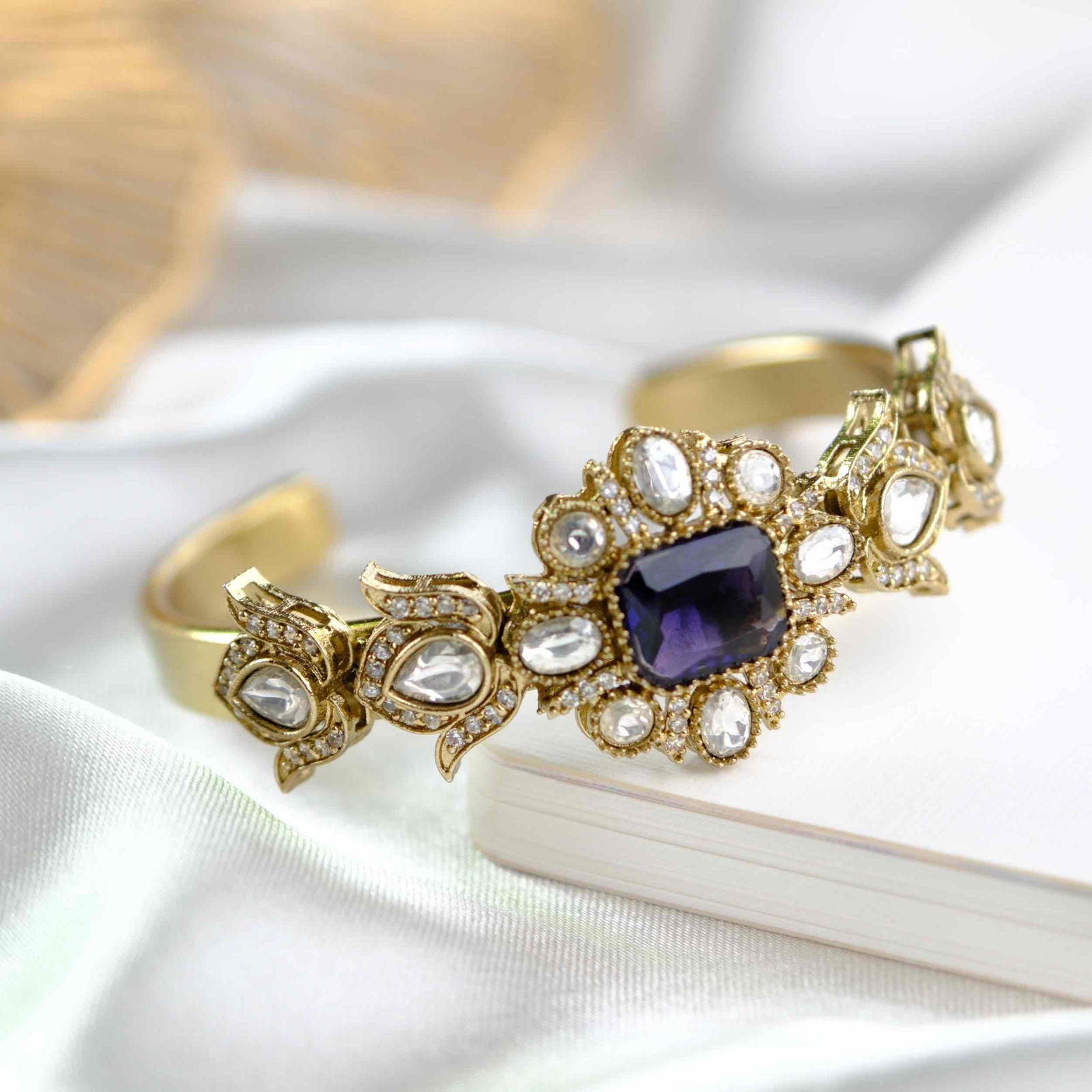 Purple Aisha Fusion Bangle - womaniya - Purple Aisha Fusion Bangle - womaniya -  -  -  - #tag1# - #tag2# - #tag3# - #tag4#