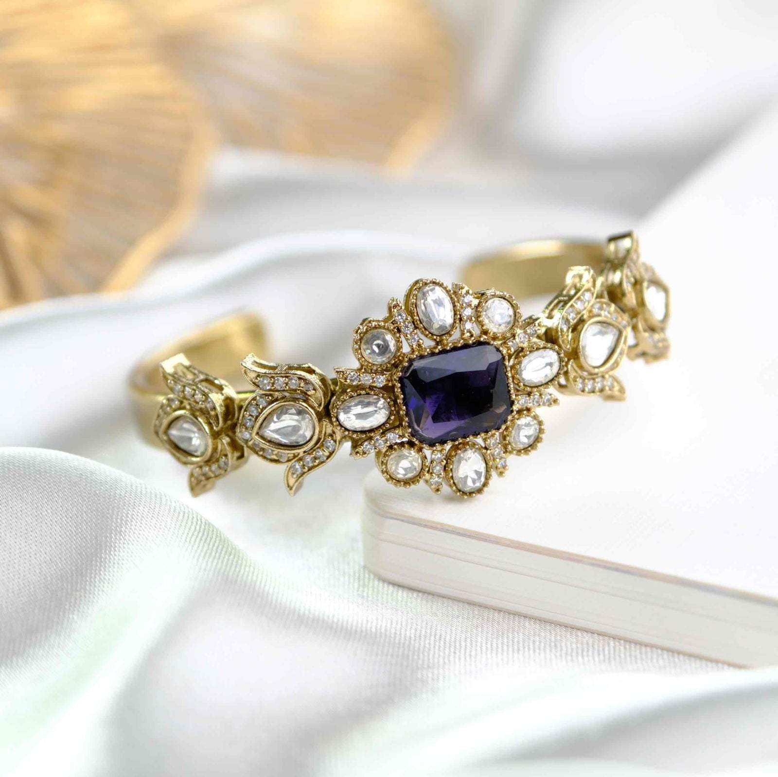 Purple Aisha Fusion Bangle - womaniya - Purple Aisha Fusion Bangle - womaniya -  -  -  - #tag1# - #tag2# - #tag3# - #tag4#