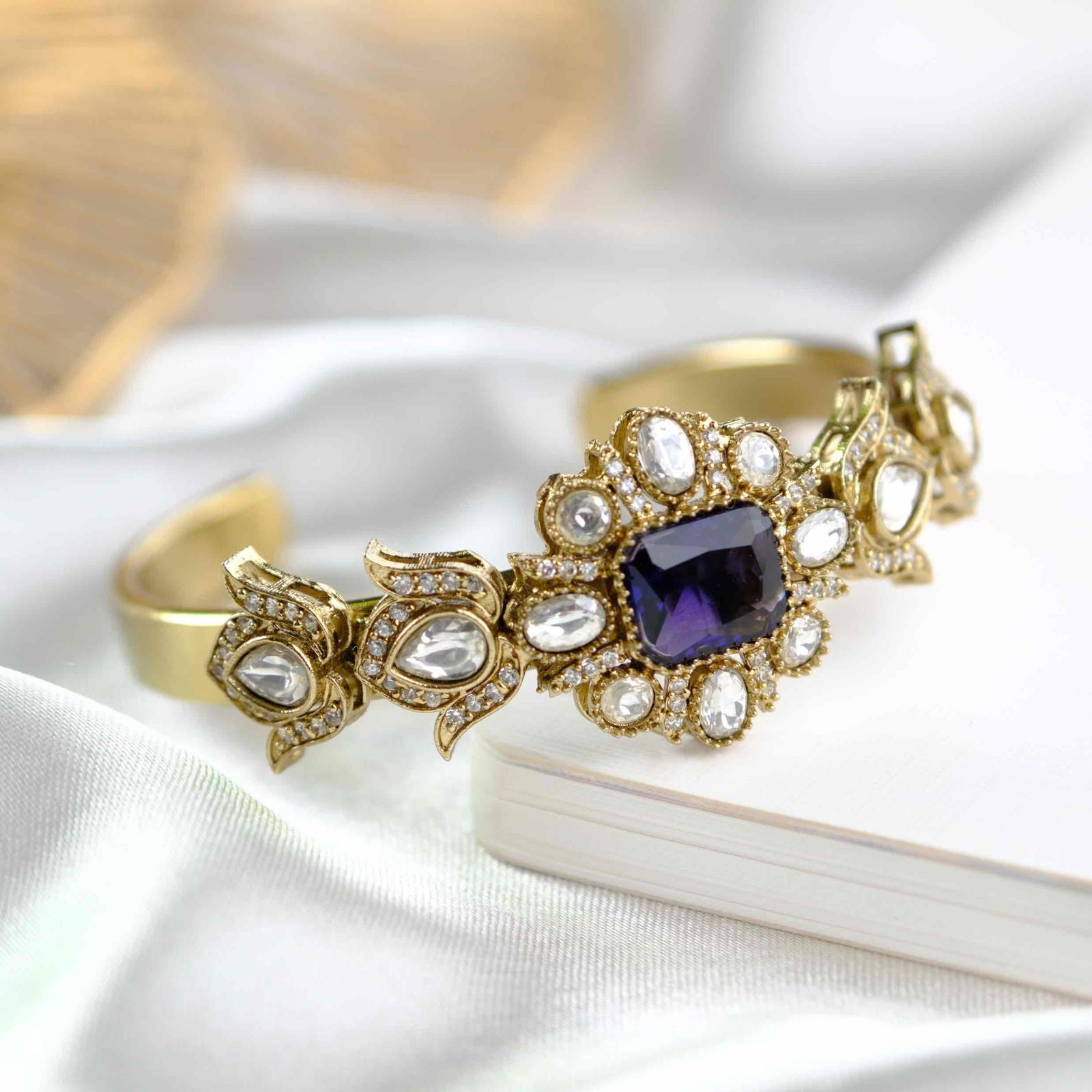 Purple Aisha Fusion Bangle - womaniya - Purple Aisha Fusion Bangle - womaniya -  -  -  - #tag1# - #tag2# - #tag3# - #tag4#
