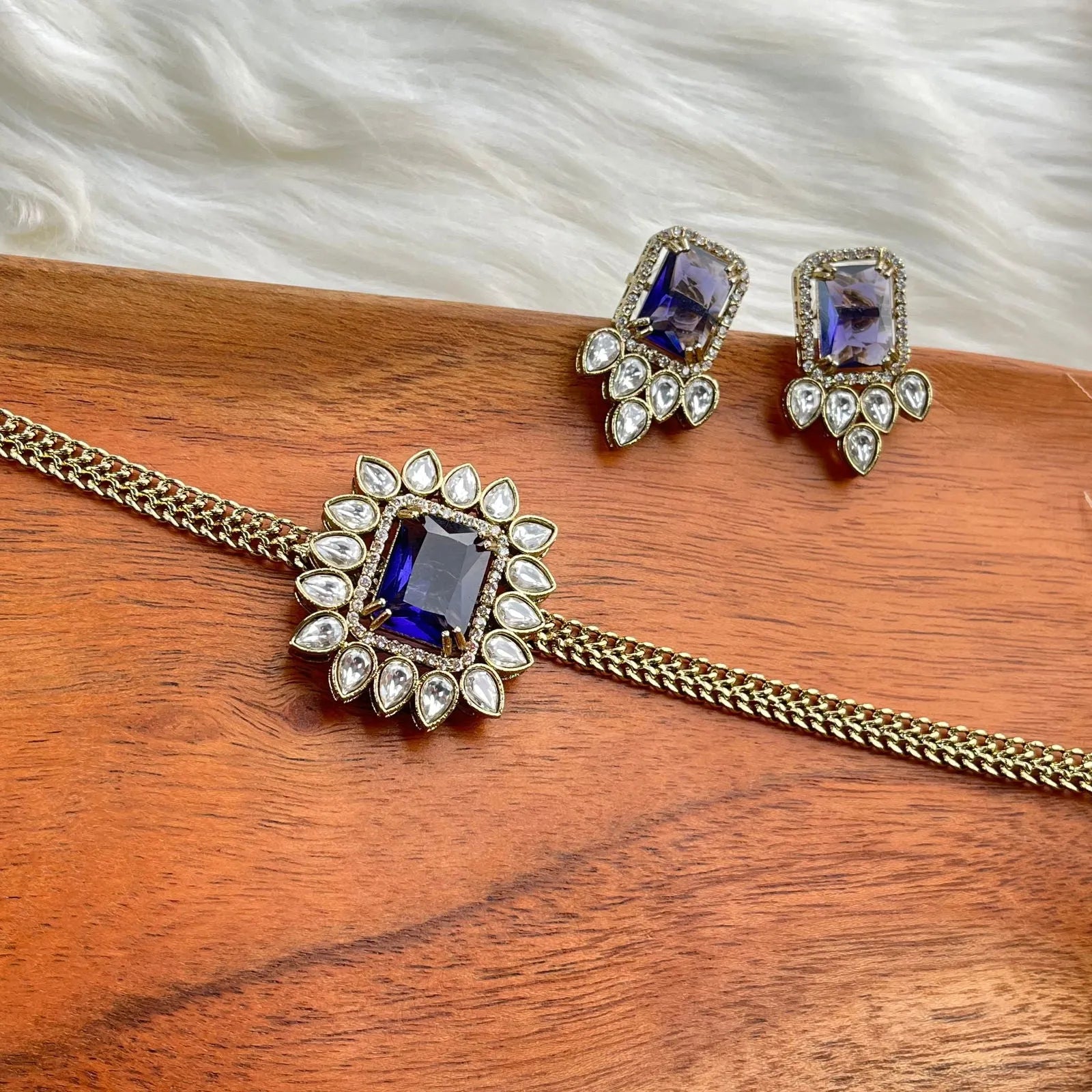 Purple Ethereal Fusion Necklace Set - womaniya - Purple Ethereal Fusion Necklace Set - womaniya -  -  -  - #tag1# - #tag2# - #tag3# - #tag4#