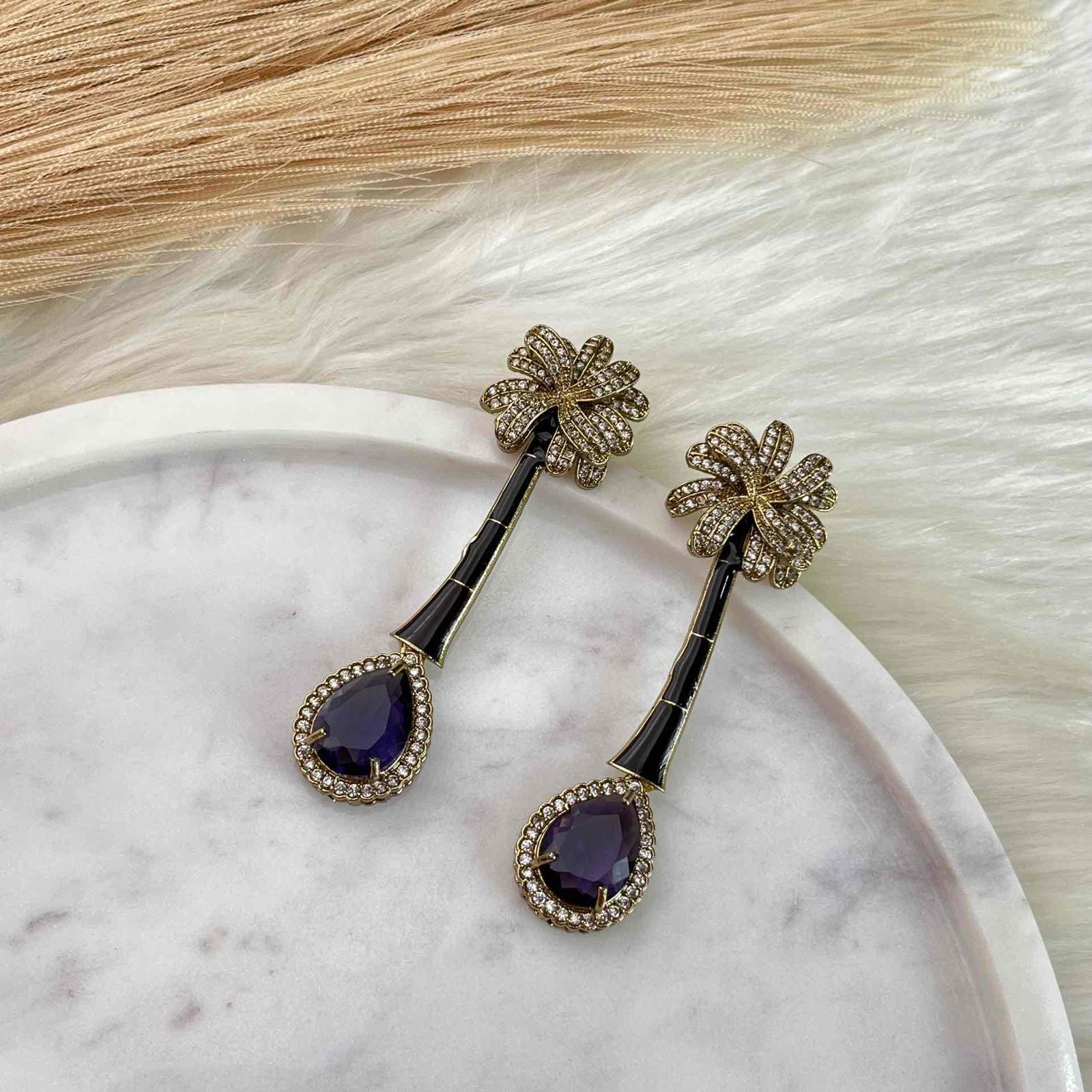 Purple GeoFusion Earrings - womaniya - Purple GeoFusion Earrings - womaniya -  -  -  - #tag1# - #tag2# - #tag3# - #tag4#