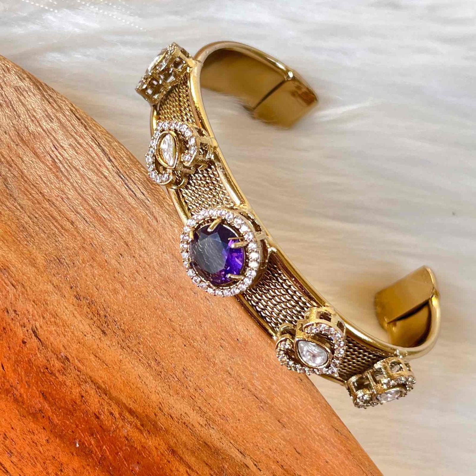 Purple Heart Fusion Bangle - womaniya - Purple Heart Fusion Bangle - womaniya -  -  -  - #tag1# - #tag2# - #tag3# - #tag4#