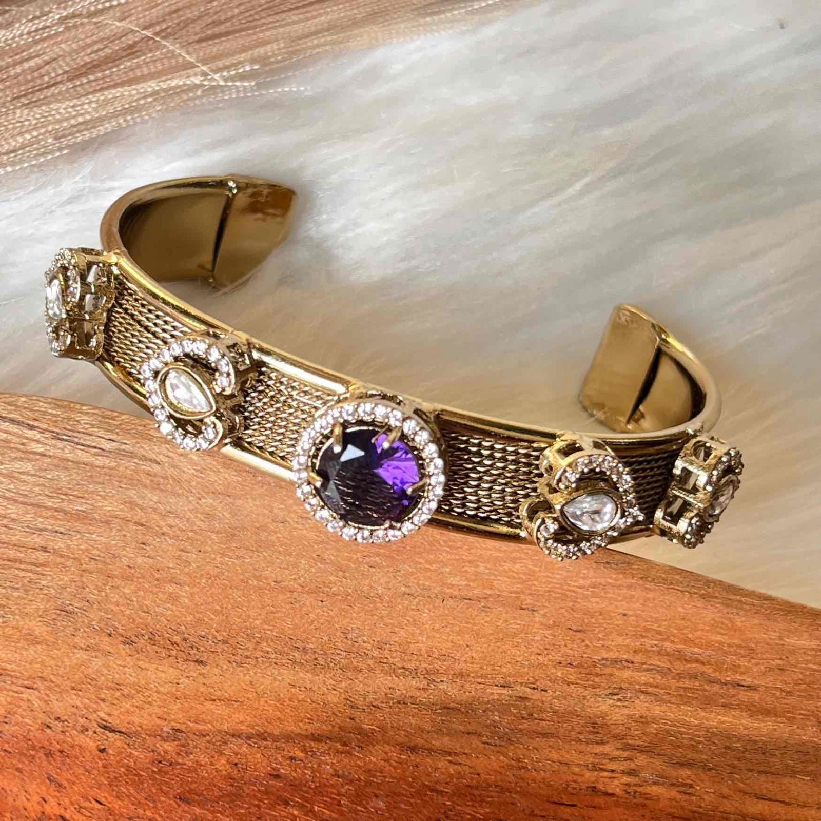 Purple Heart Fusion Bangle - womaniya - Purple Heart Fusion Bangle - womaniya -  -  -  - #tag1# - #tag2# - #tag3# - #tag4#