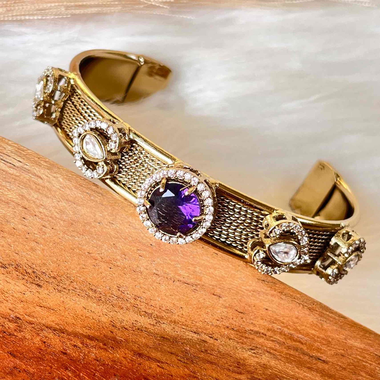 Purple Heart Fusion Bangle - womaniya - Purple Heart Fusion Bangle - womaniya -  -  -  - #tag1# - #tag2# - #tag3# - #tag4#