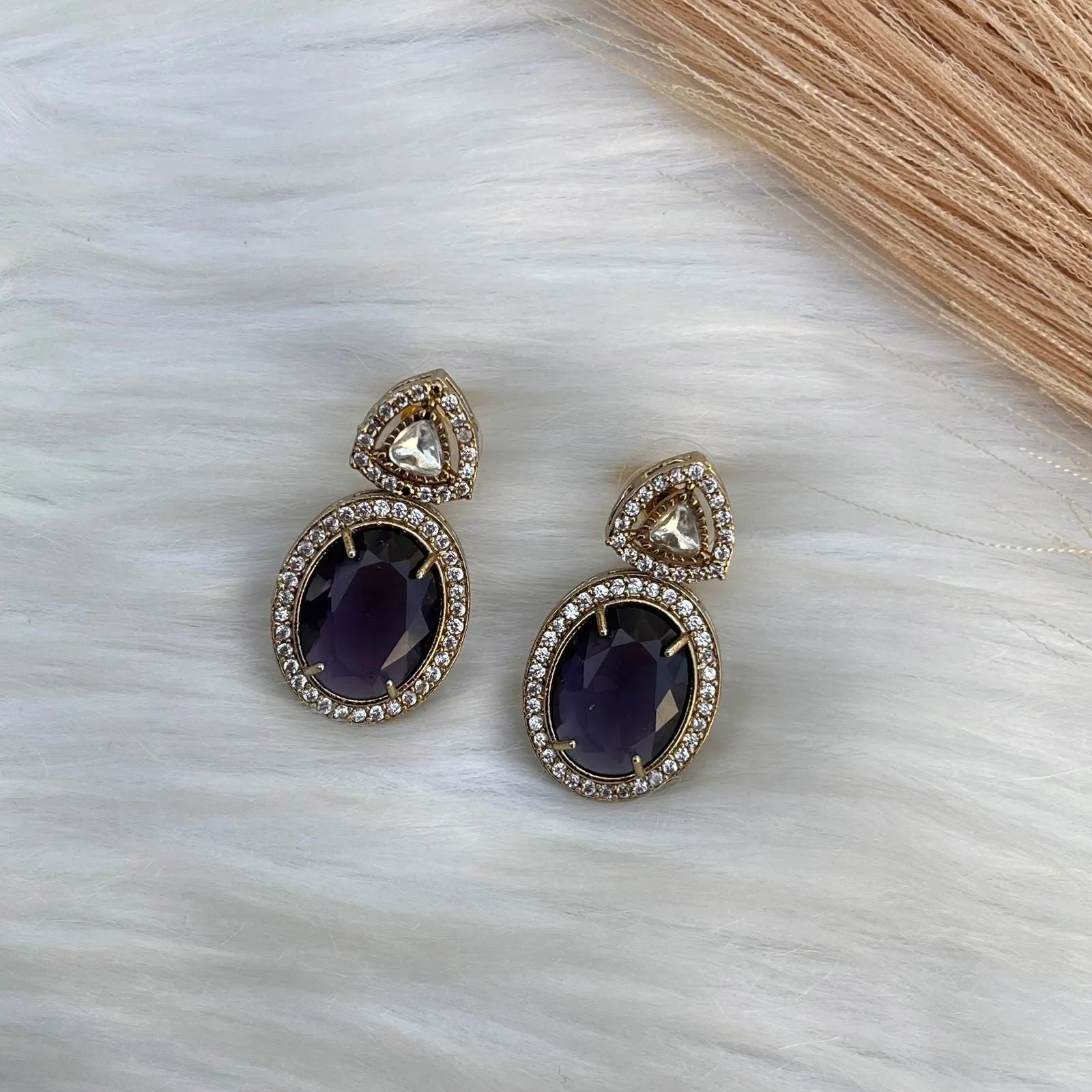 Purple Jewelled Curve Necklace Set - womaniya - Purple Jewelled Curve Necklace Set - womaniya -  -  -  - #tag1# - #tag2# - #tag3# - #tag4#