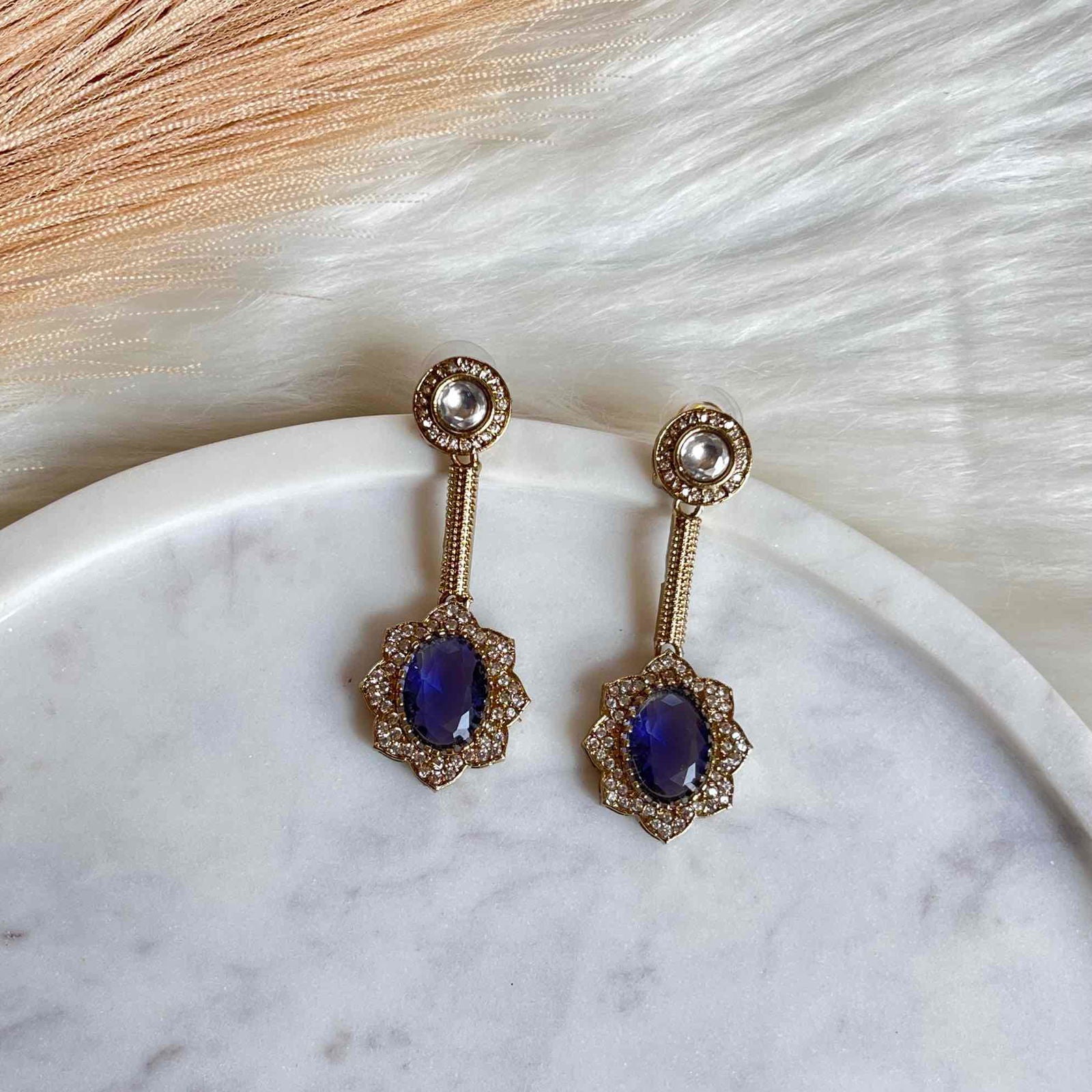 Purple Round Fusion AD Earrings - womaniya - Purple Round Fusion AD Earrings - womaniya -  -  -  - #tag1# - #tag2# - #tag3# - #tag4#