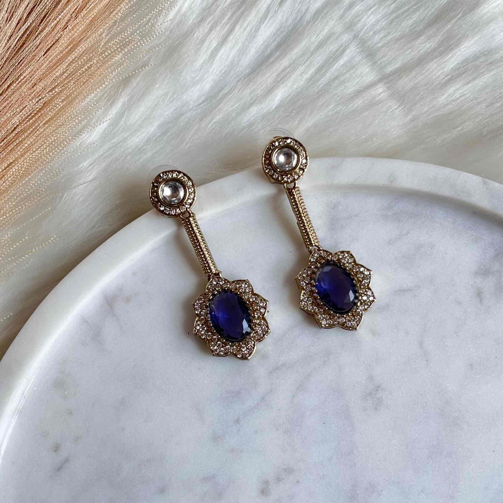 Purple Round Fusion AD Earrings - womaniya - Purple Round Fusion AD Earrings - womaniya -  -  -  - #tag1# - #tag2# - #tag3# - #tag4#