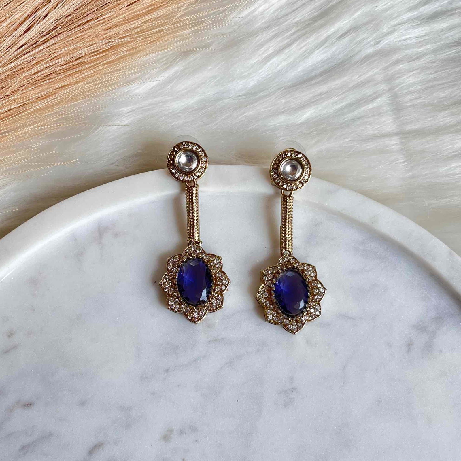Purple Round Fusion AD Earrings - womaniya - Purple Round Fusion AD Earrings - womaniya -  -  -  - #tag1# - #tag2# - #tag3# - #tag4#