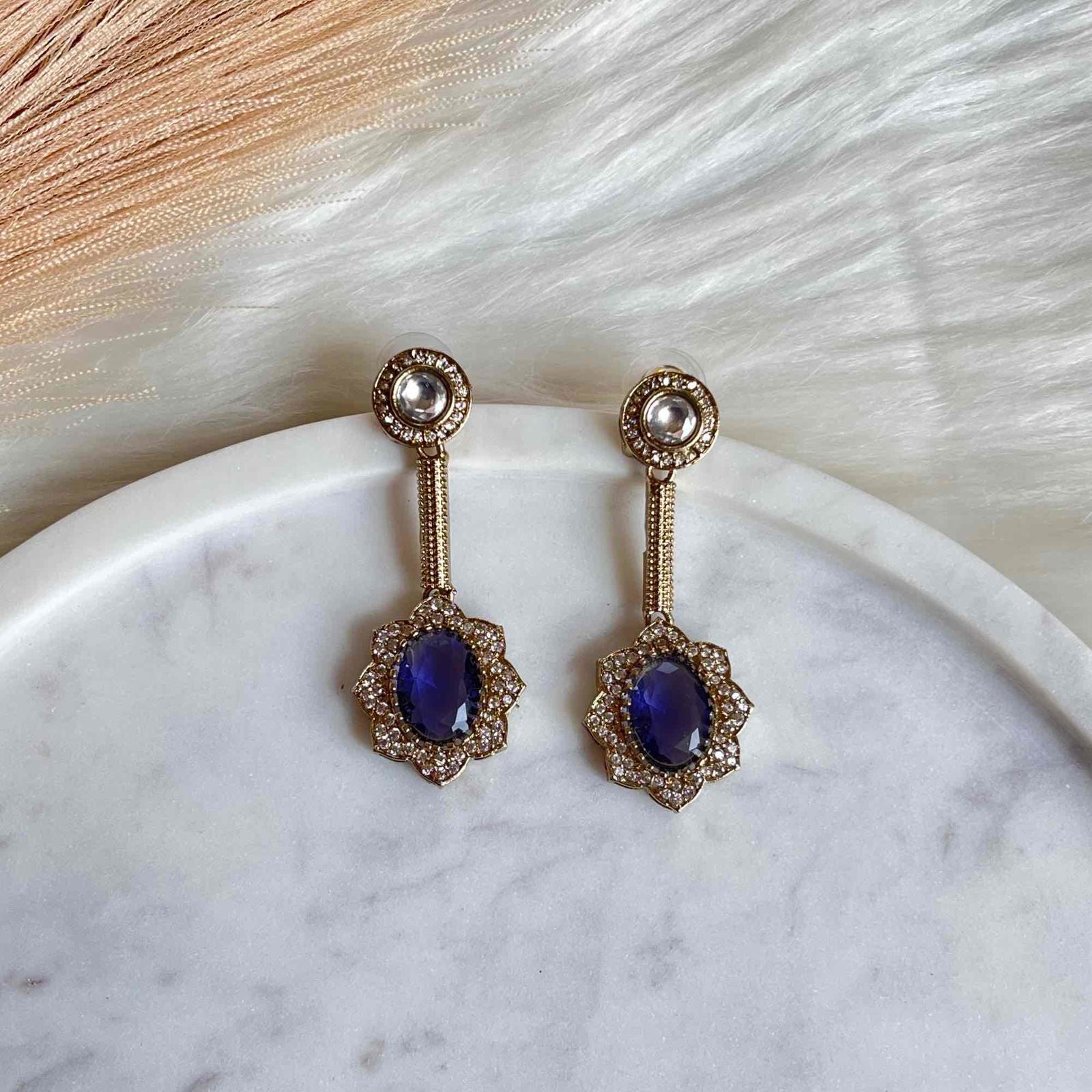 Purple Round Fusion AD Earrings - womaniya - Purple Round Fusion AD Earrings - womaniya -  -  -  - #tag1# - #tag2# - #tag3# - #tag4#