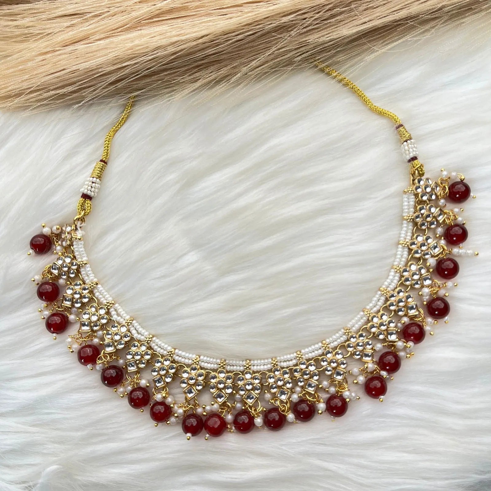 Red Nizam’s Glory Necklace Set - womaniya - Red Nizam’s Glory Necklace Set - womaniya -  -  -  - #tag1# - #tag2# - #tag3# - #tag4#