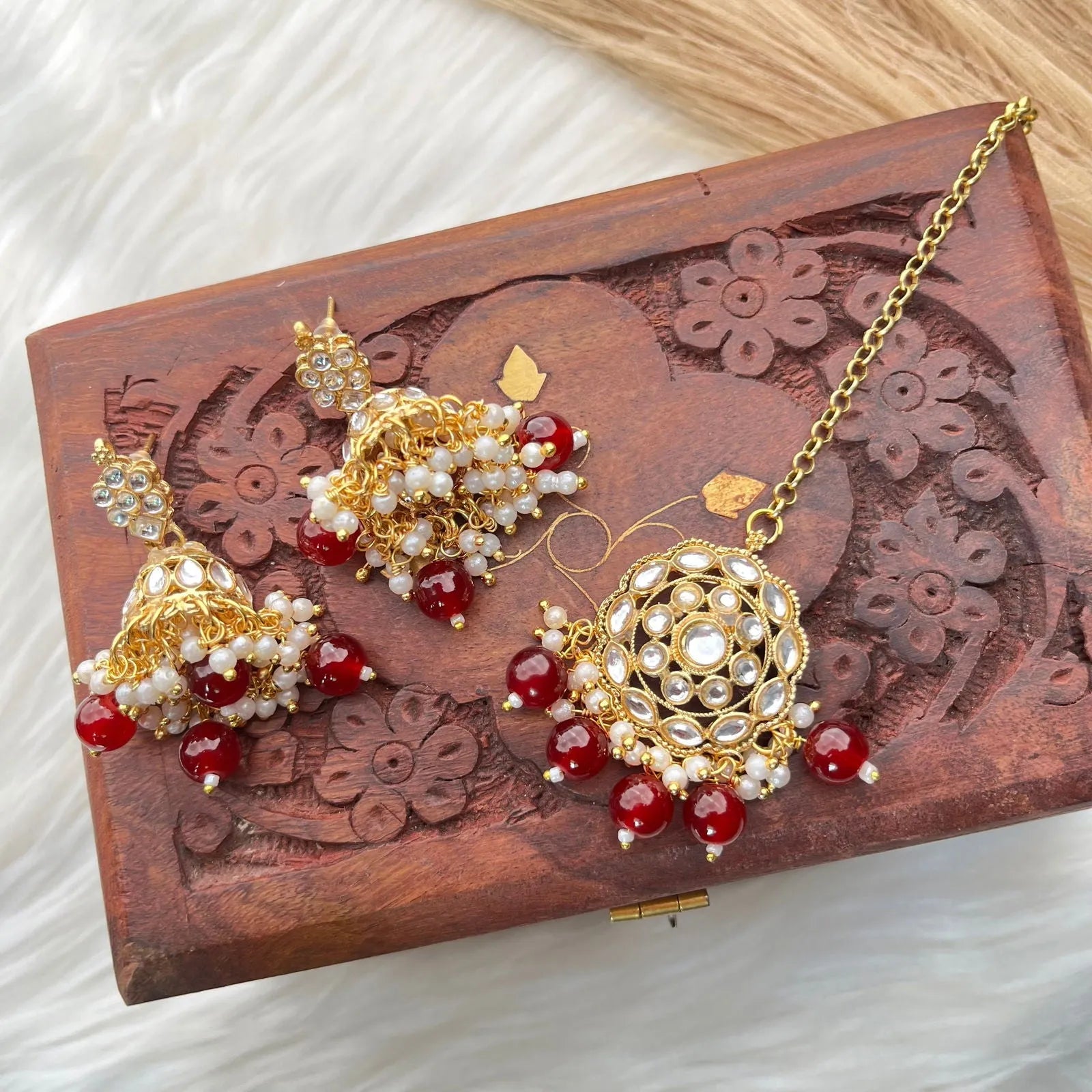 Red Nizam’s Glory Necklace Set - womaniya - Red Nizam’s Glory Necklace Set - womaniya -  -  -  - #tag1# - #tag2# - #tag3# - #tag4#