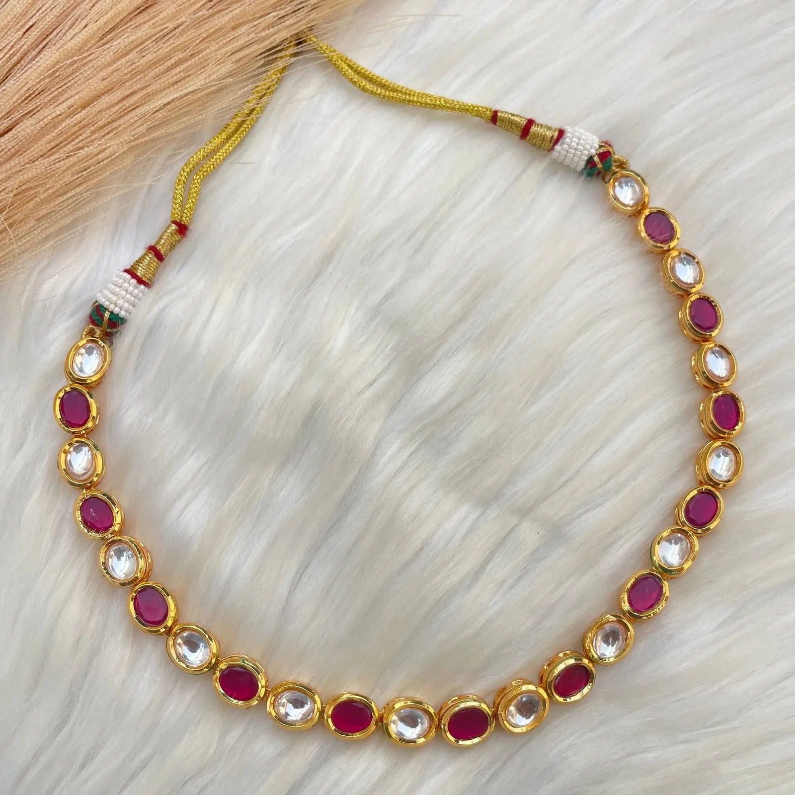 Red Palace Glow Necklace Set - womaniya - Red Palace Glow Necklace Set - womaniya -  -  -  - #tag1# - #tag2# - #tag3# - #tag4#