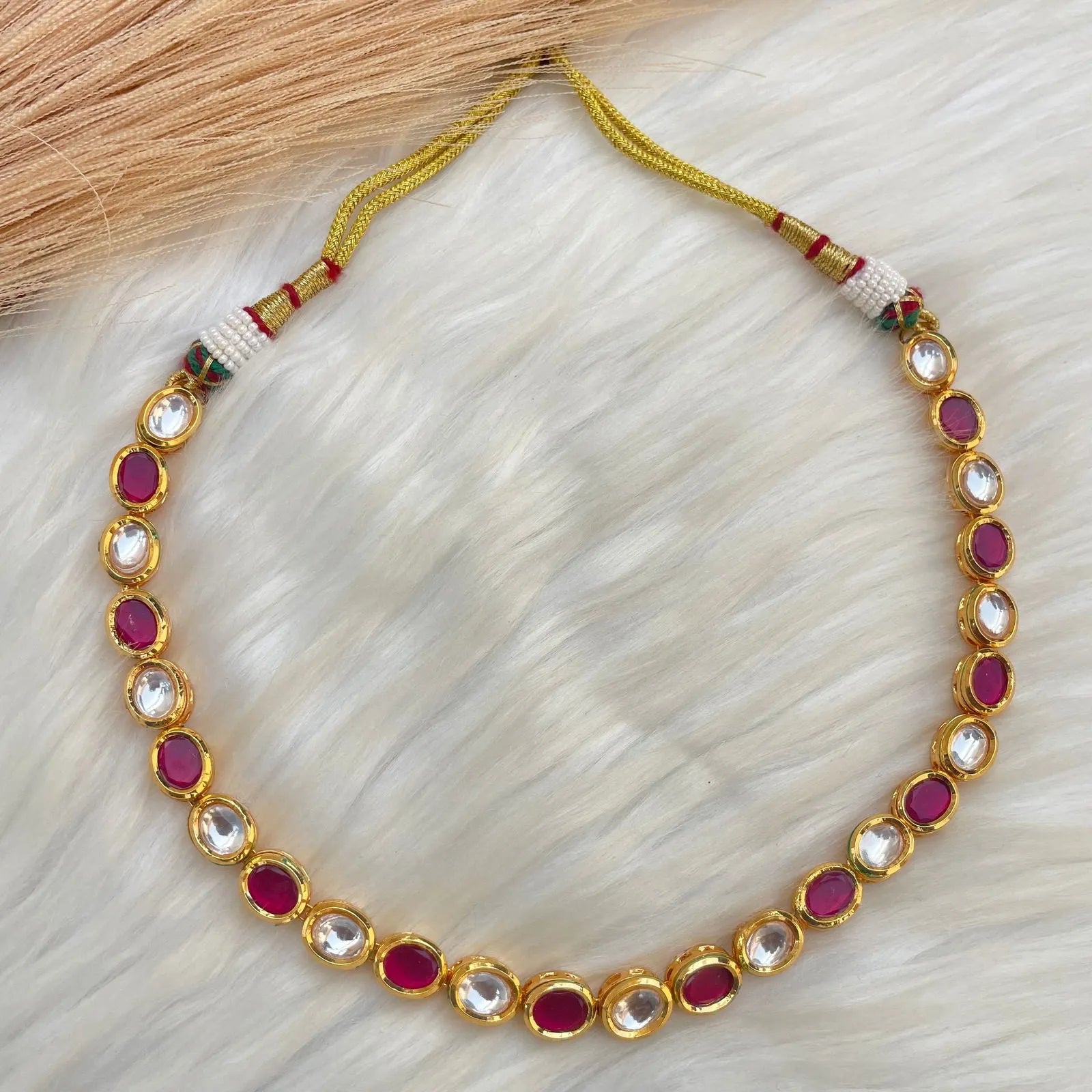 Red Palace Glow Necklace Set - womaniya - Red Palace Glow Necklace Set - womaniya -  -  -  - #tag1# - #tag2# - #tag3# - #tag4#
