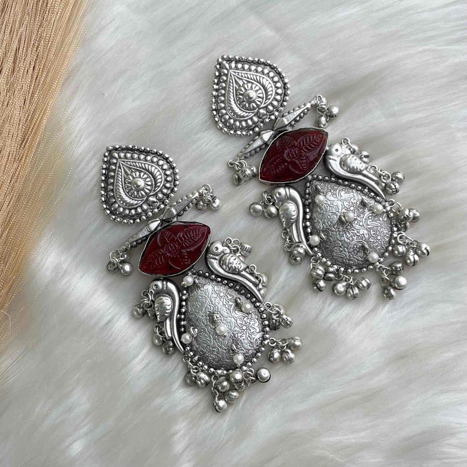 Red Regal Lustre Earrings - womaniya - Red Regal Lustre Earrings - womaniya -  -  -  - #tag1# - #tag2# - #tag3# - #tag4#